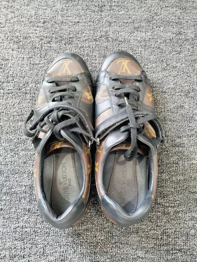 Louis Vuitton Louis Vuitton Monogram Sneakers Size 40.5-2507 Size US 10.5 / EU 43-44 - 5 Thumbnail