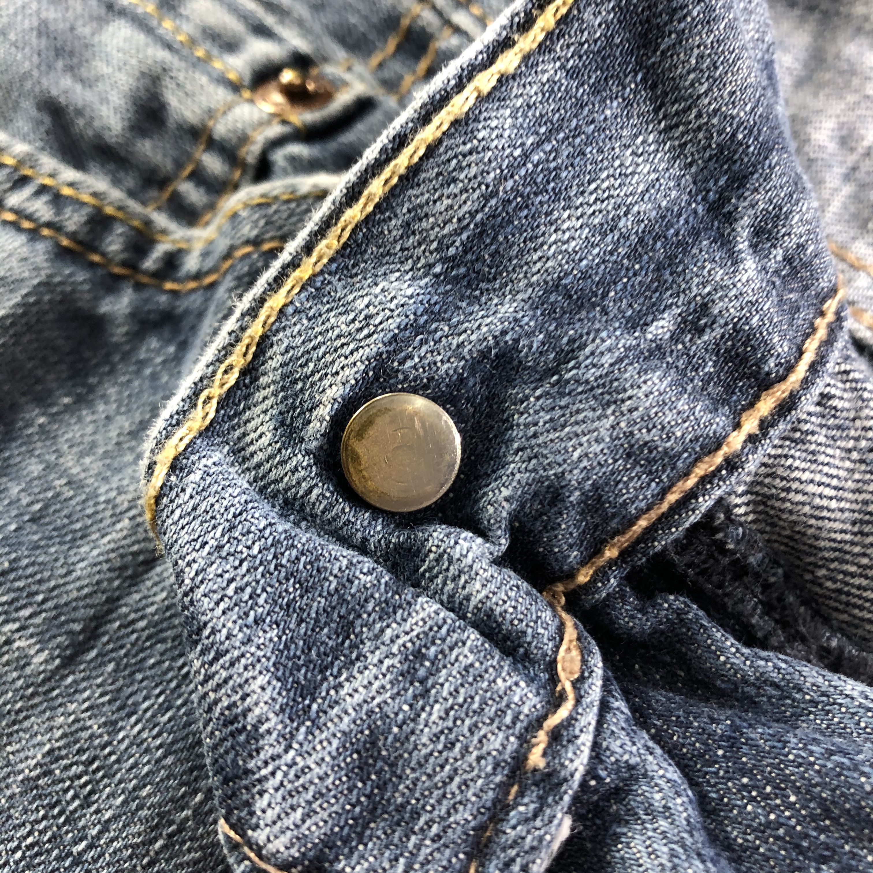 Levi's × Vintage Vintage Blue Wash Levis 514 Jeans-JM3473 Size 29" - 8 Thumbnail