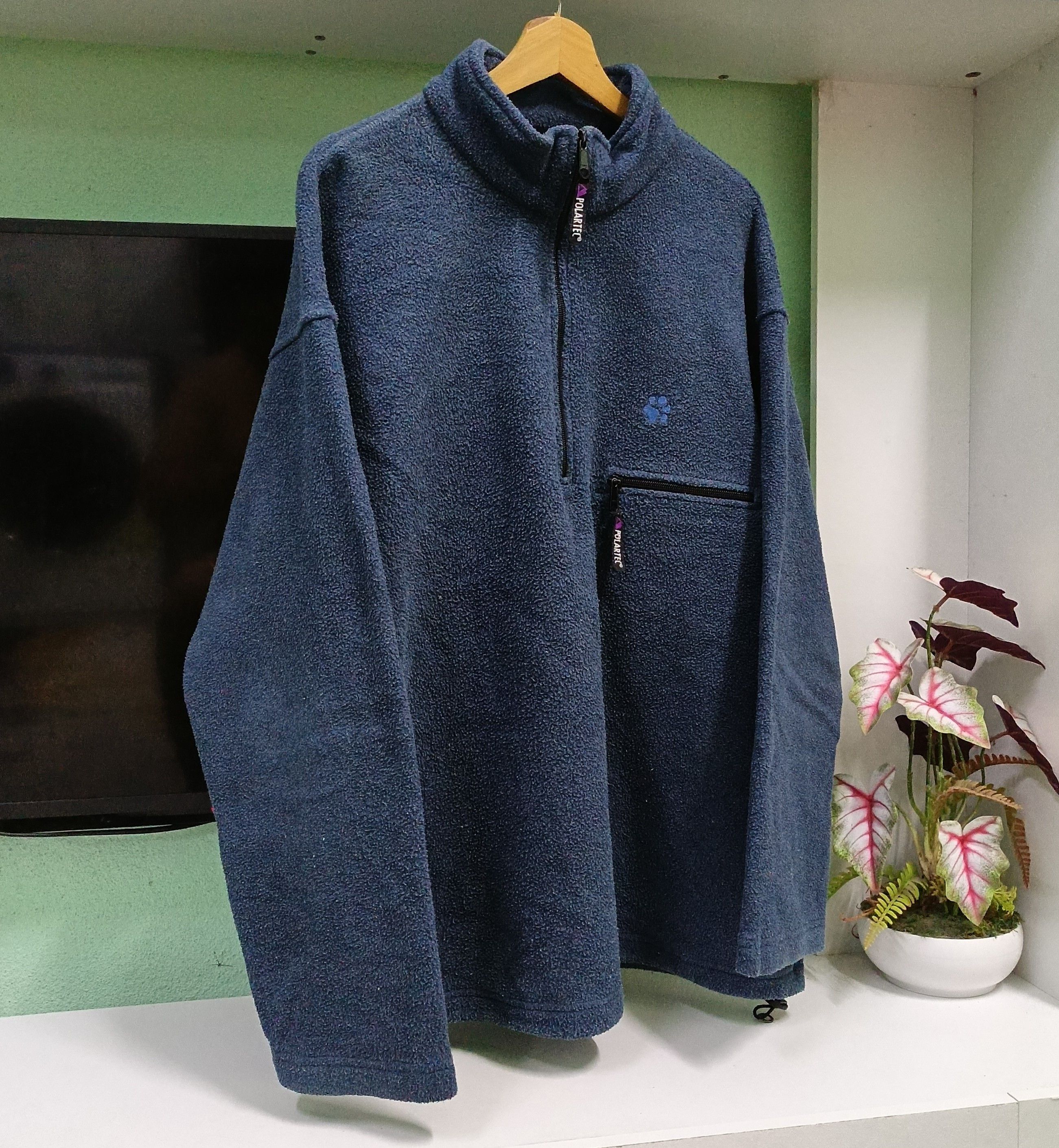 Jack Wolfskin Jack Wolfskin Polartec Fleece Sweaters Half Zip Size US XL / EU 56 / 4 - 6 Thumbnail