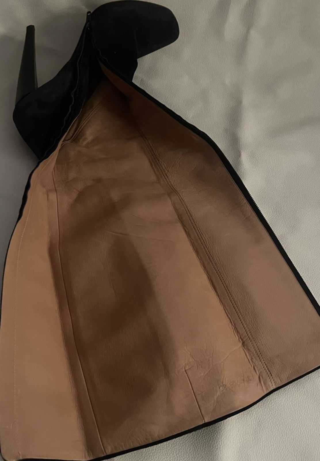 Maison Margiela Maison Martin Margiela｜Early suede high heel calf boots Size US 6 / IT 36 - 7 Thumbnail
