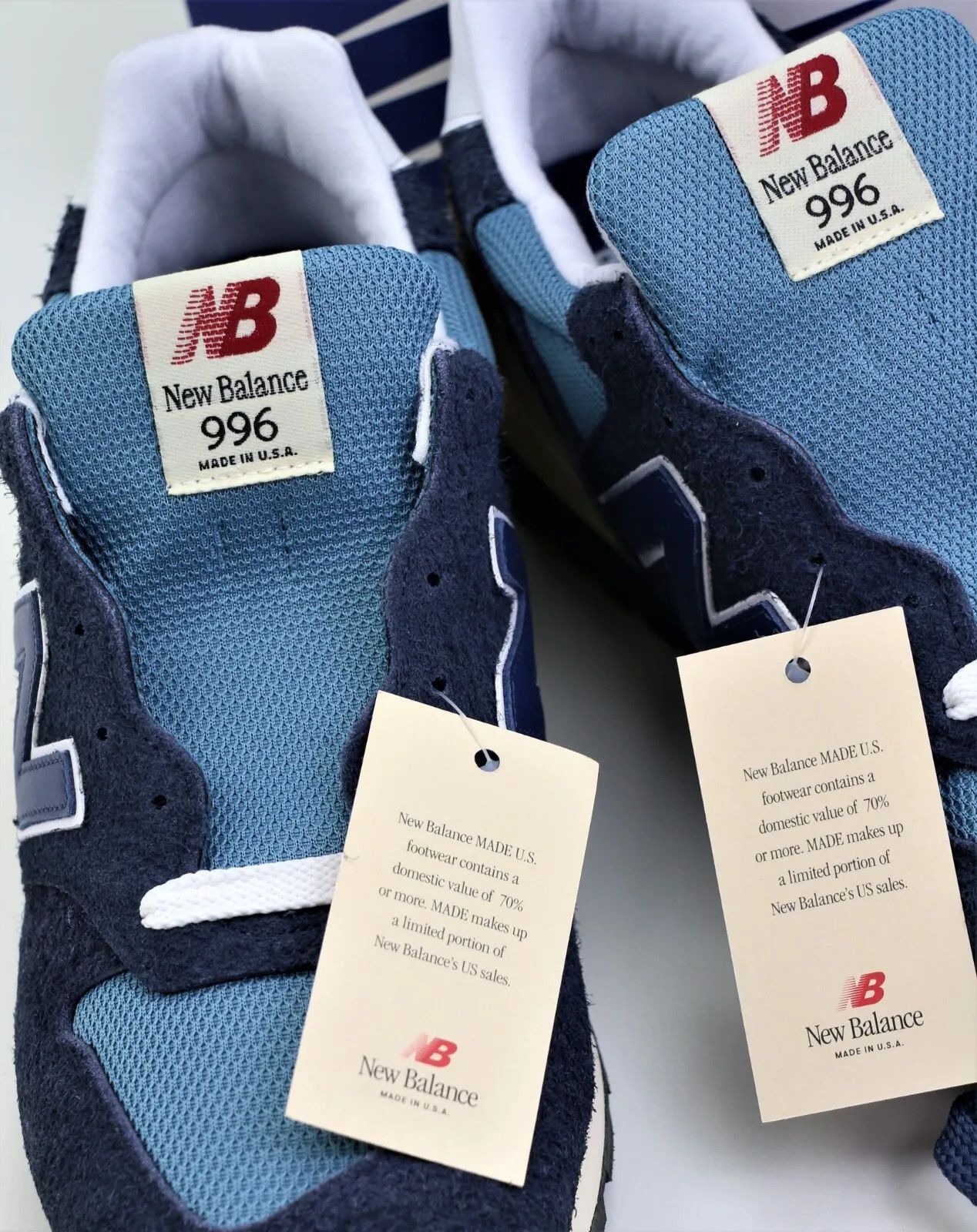 New Balance New Balance 996 Shoes Teddy Santis U996TB Made in USA Size US 12 / EU 45 - 12 Thumbnail