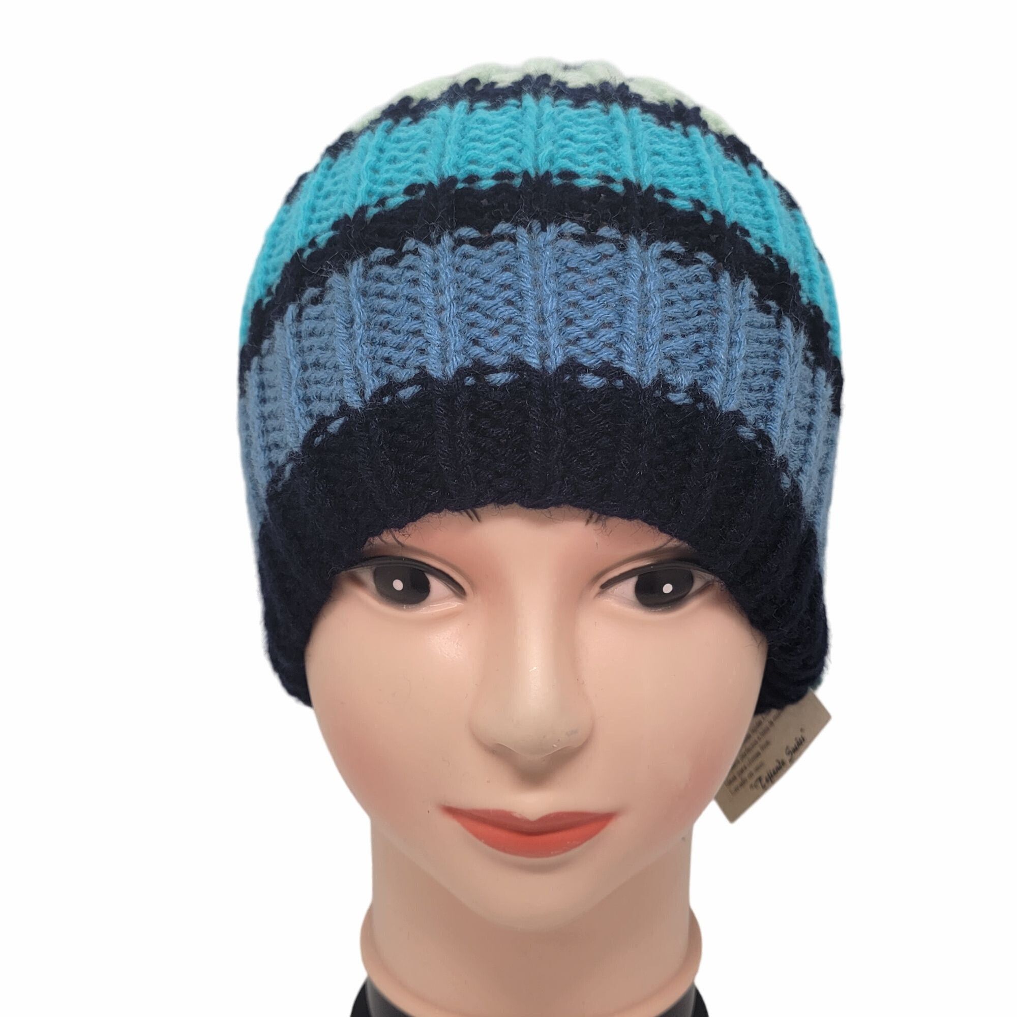 Other ⭐Oz Chunky Handmade Knit Hat Pom Pom Adult unisex Beanie hat Size ONE SIZE - 3 Thumbnail