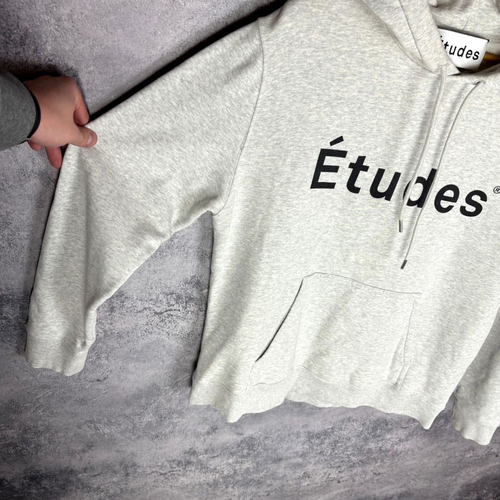 Vintage Etudes Hoodie Gray Cotton Size L Mens Pullover Size US L / EU 52-54 / 3 - 5 Thumbnail