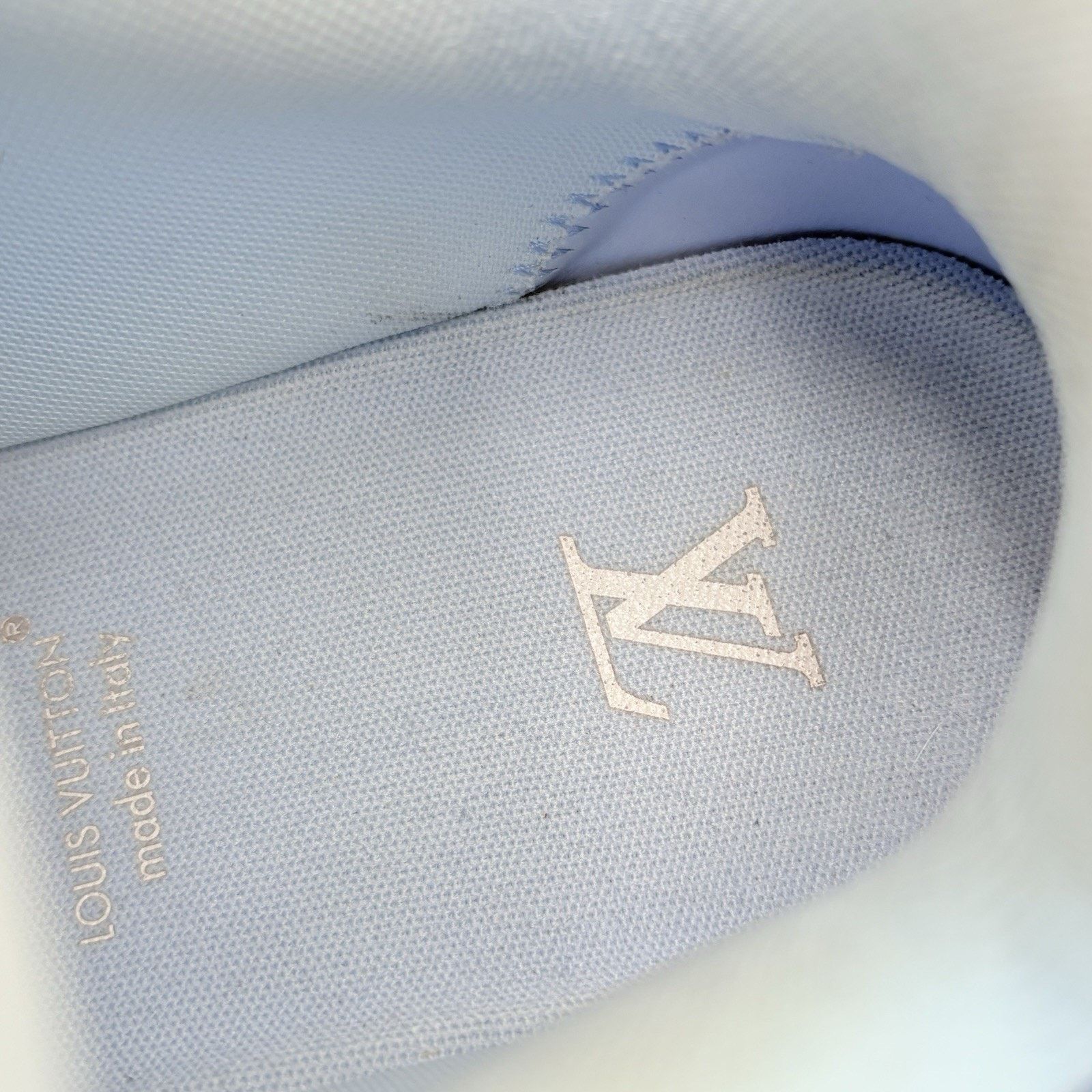 Louis Vuitton (8-8.5 US) Louis Vuitton Skate ' Blue ' | SUPER CLEAN! Size US 8 / EU 41 - 6 Thumbnail