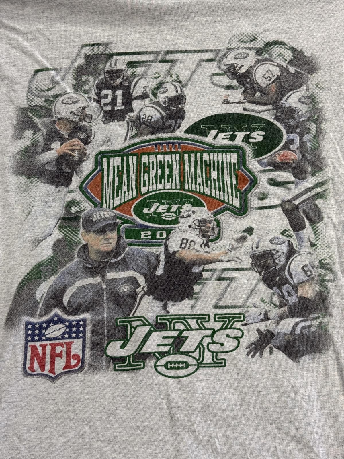 Fruit Of The Loom Vintage NJ Jets Wayne Chrebet Long Sleeve T-shirt 2000 XXL Size US XXL / EU 58 / 5 - 5 Thumbnail