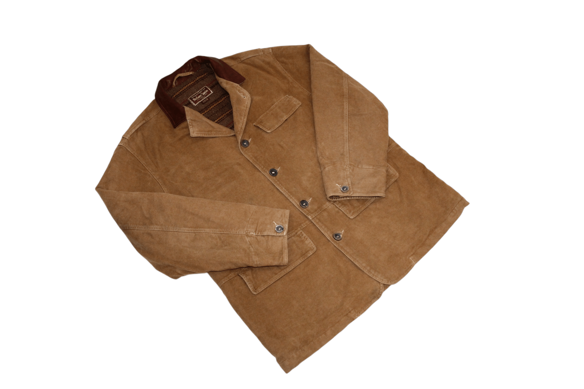 Marlboro Classics Marlboro Classics Navajo Style Lining Moleskine Field Coat Size US L / EU 52-54 / 3 - 7 Thumbnail