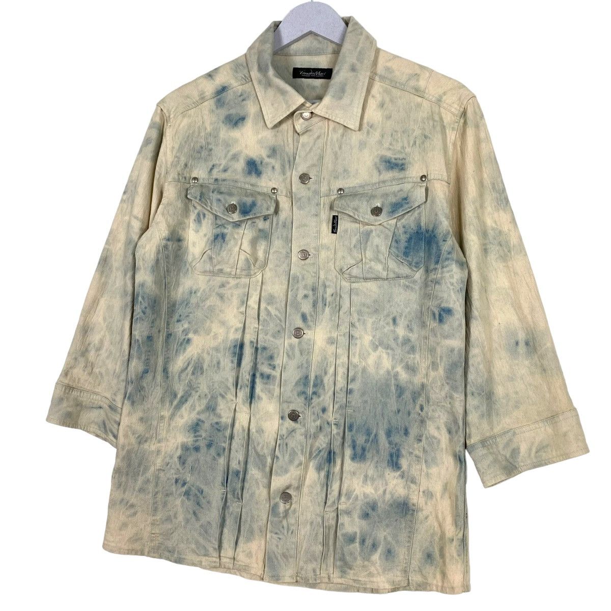 Japanese Brand × Tornado Mart STEAL💥TORNADO MART DYED WASHED BUTTON JACKET Size US M / EU 48-50 / 2 - 2 Thumbnail