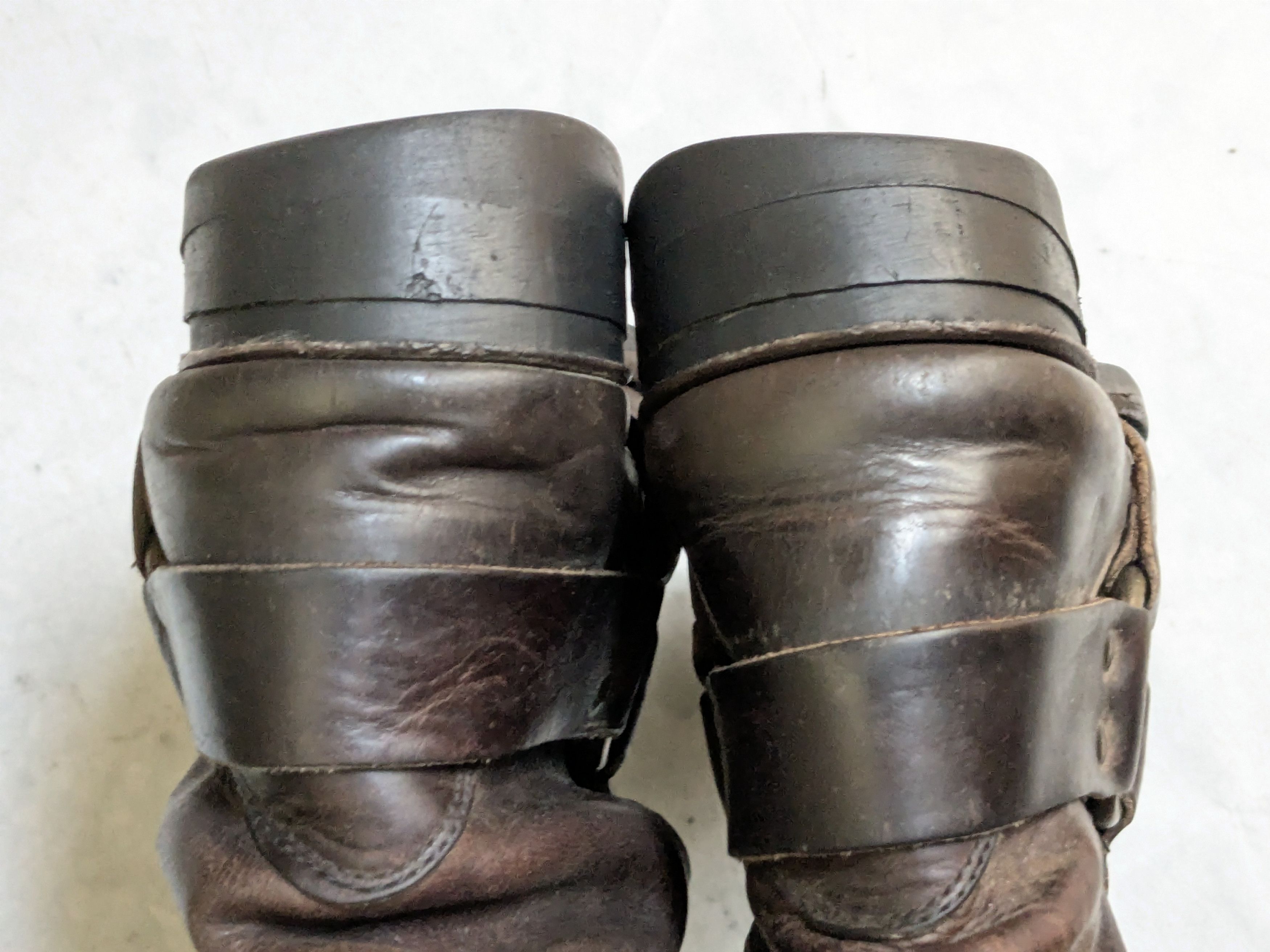 Frye Frye Harness Boots Brown 10.5 M Leather Buckle Strap Size US 10.5 / EU 43-44 - 15 Thumbnail