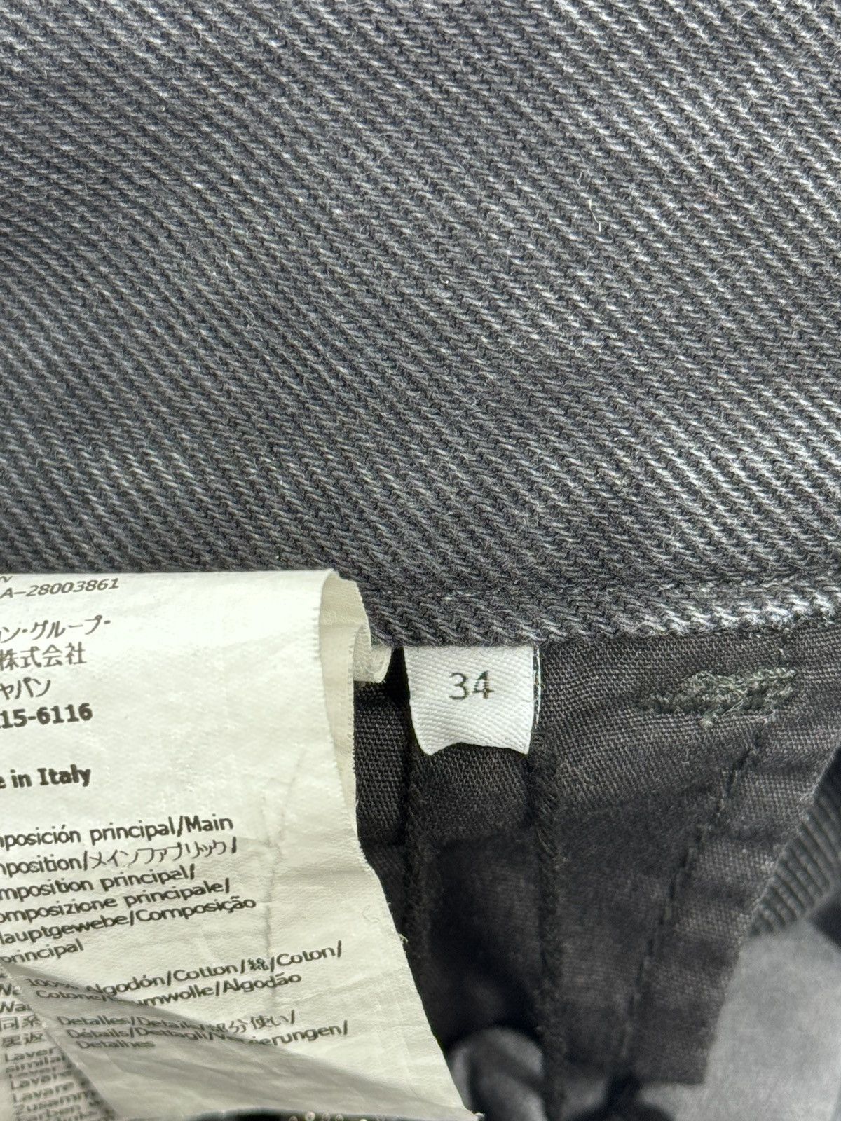 Loewe Loewe Anagram Black Jeans Size 26" / US 2 / IT 38 - 10 Thumbnail