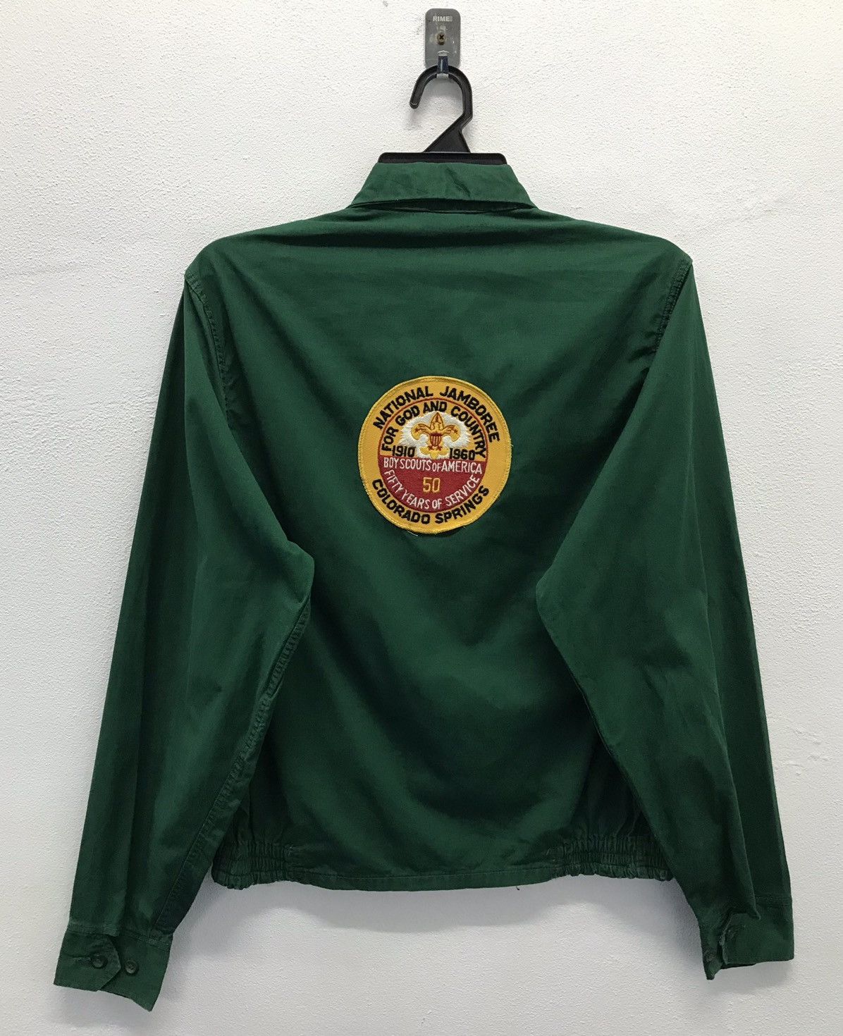 Vintage 1960 National Jamboree Official Jacket patch on Boy Scouts Size US M / EU 48-50 / 2 - 1 Thumbnail