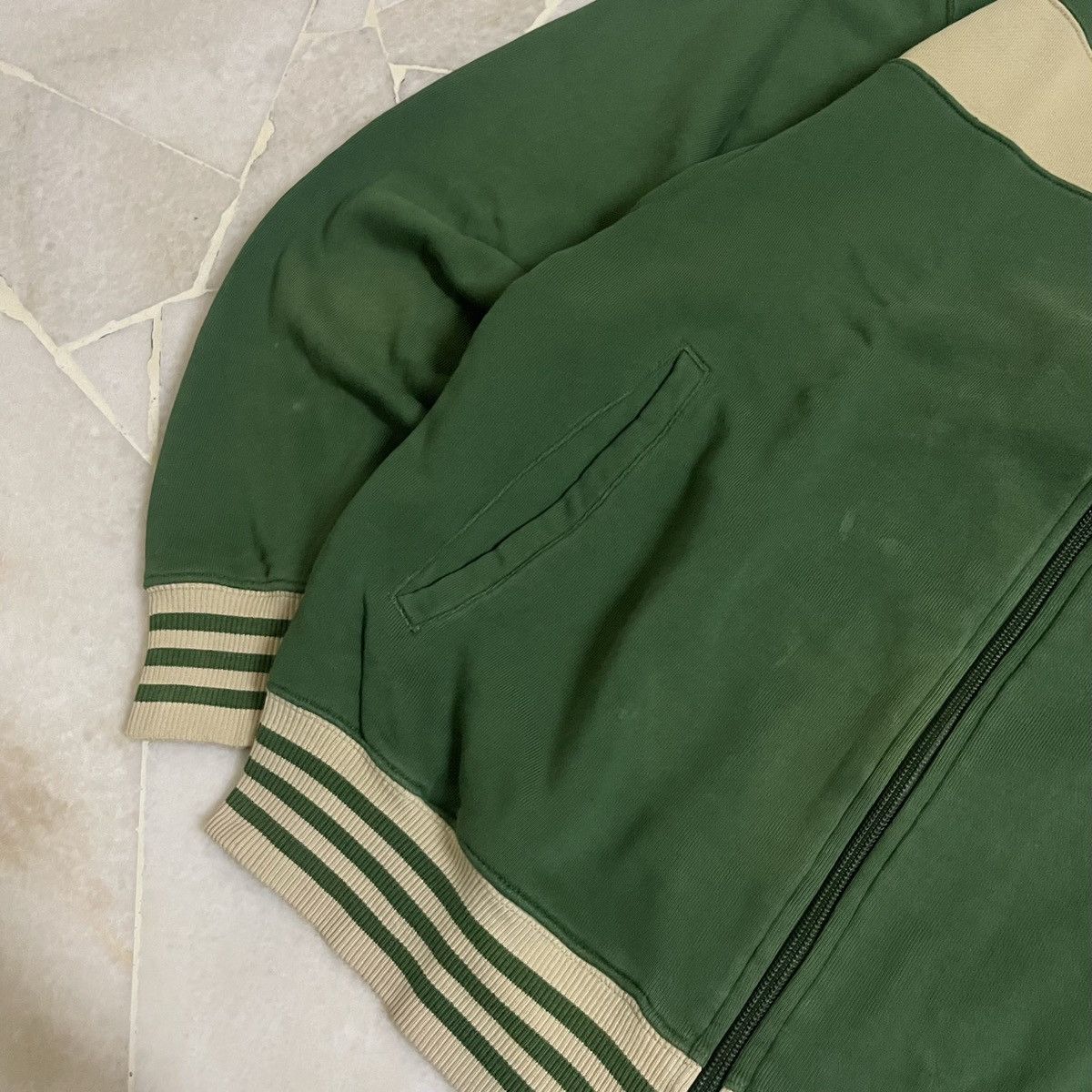 Adidas Vintage classic Adidas Jacket Zipper with collar Size US L / EU 52-54 / 3 - 5 Thumbnail
