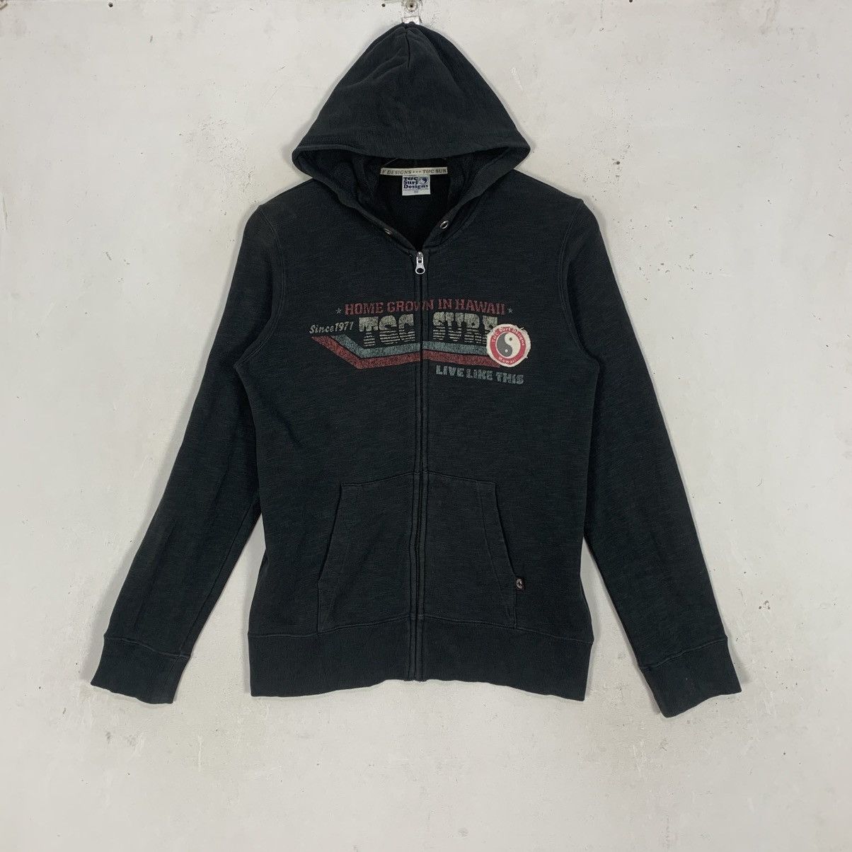 Japanese Brand Vintage Town And Country T&C Surf Designs Streetwear Hoodie Size S / US 4 / IT 40 - 1 Thumbnail