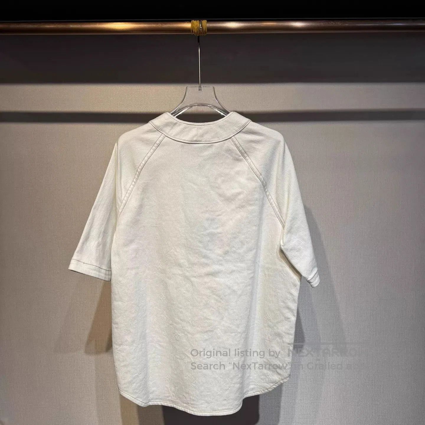 Louis Vuitton White Short Sleeve Button. Size US S / EU 44-46 / 1 - 2 Thumbnail