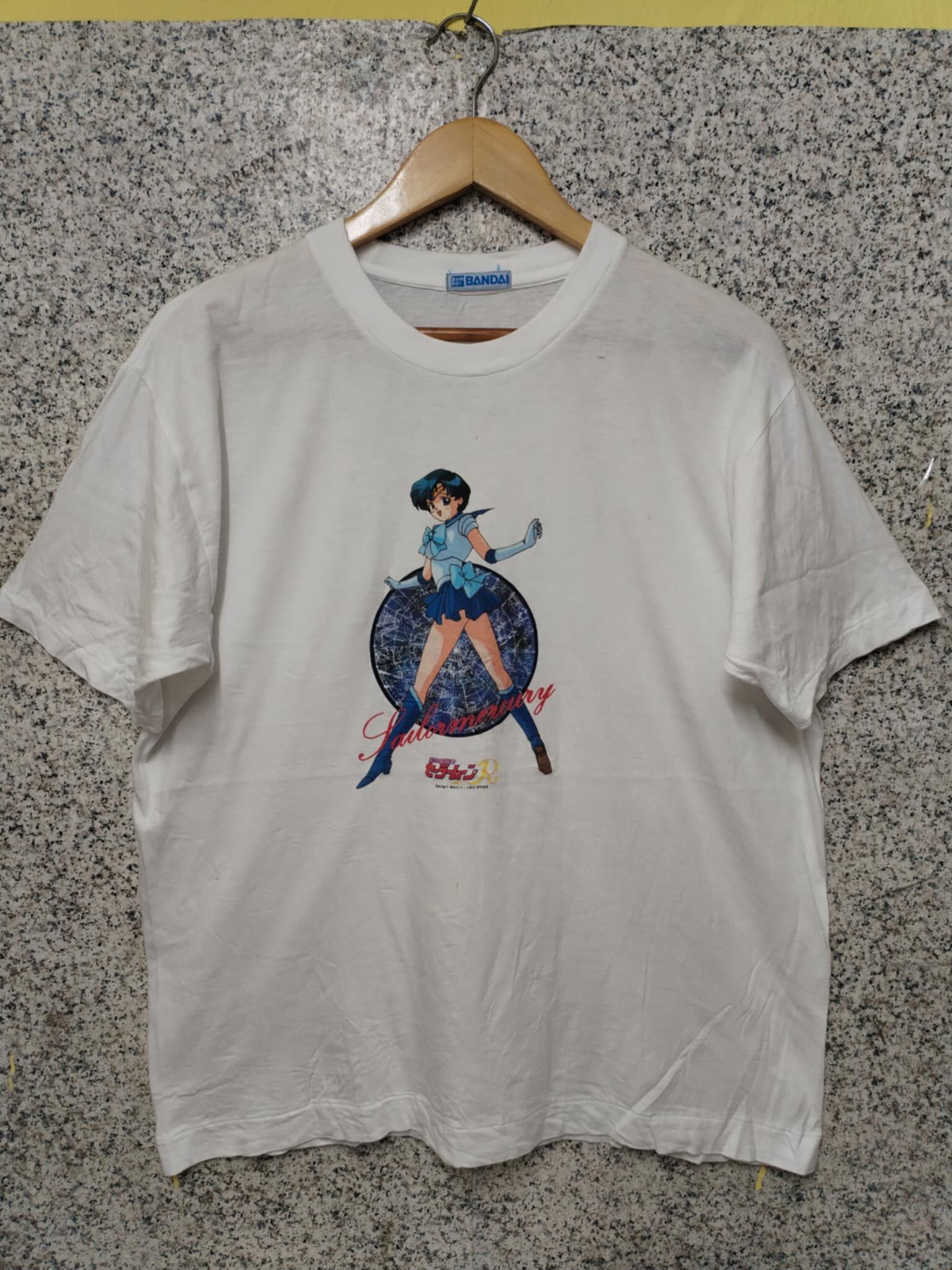 Vintage Thrashed Sun Faded Anime Japan Shirt Distressed Grunge Band Size US M / EU 48-50 / 2 - 1 Thumbnail