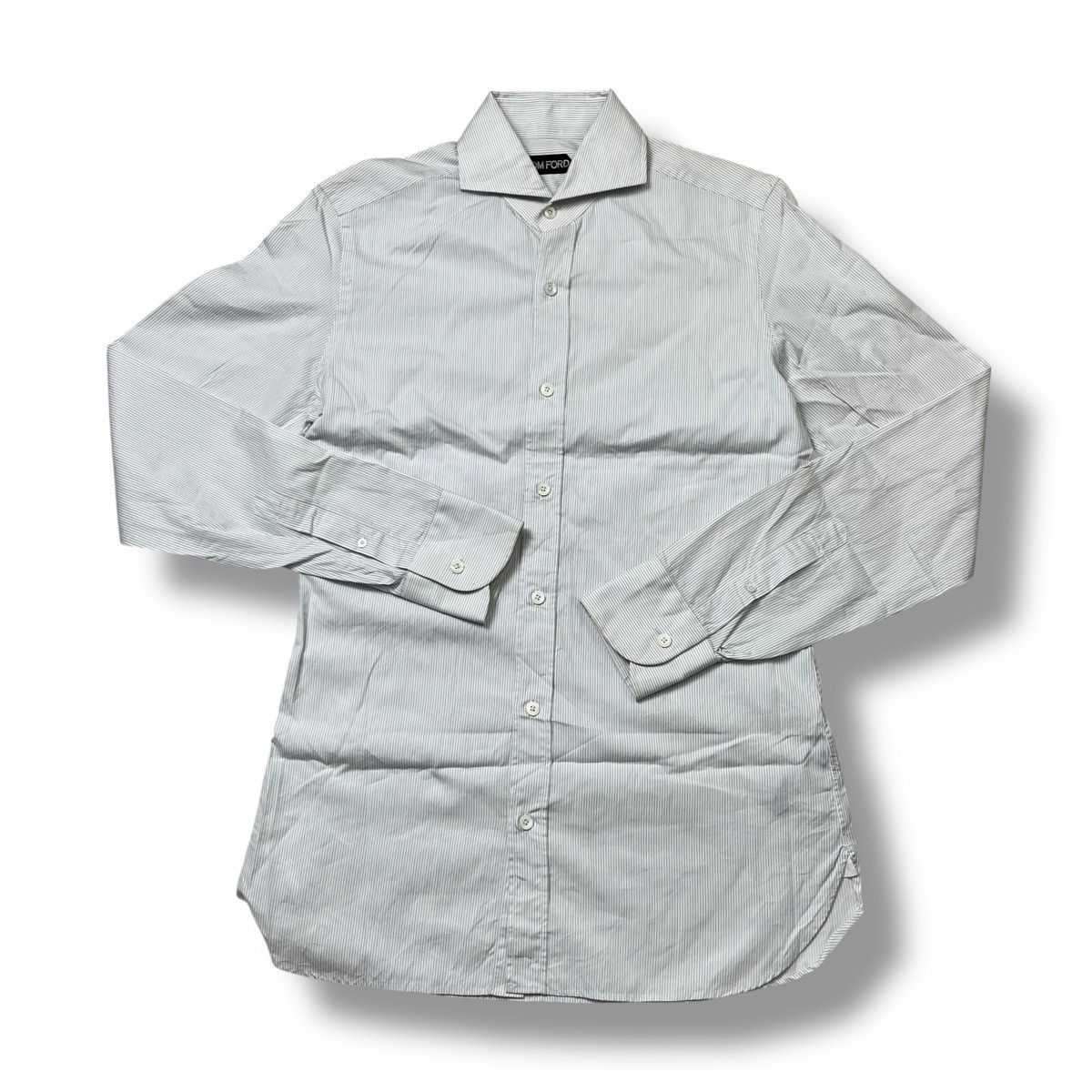 Tom Ford Tom ford gucci striped long sleeve button ups shirt Size US XS / EU 42 / 0 - 1 Thumbnail