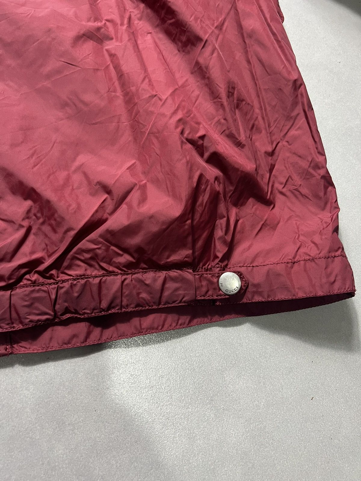 Gucci Gucci - Tom Ford - Maroon Windbreaker Size US M / EU 48-50 / 2 - 6 Thumbnail