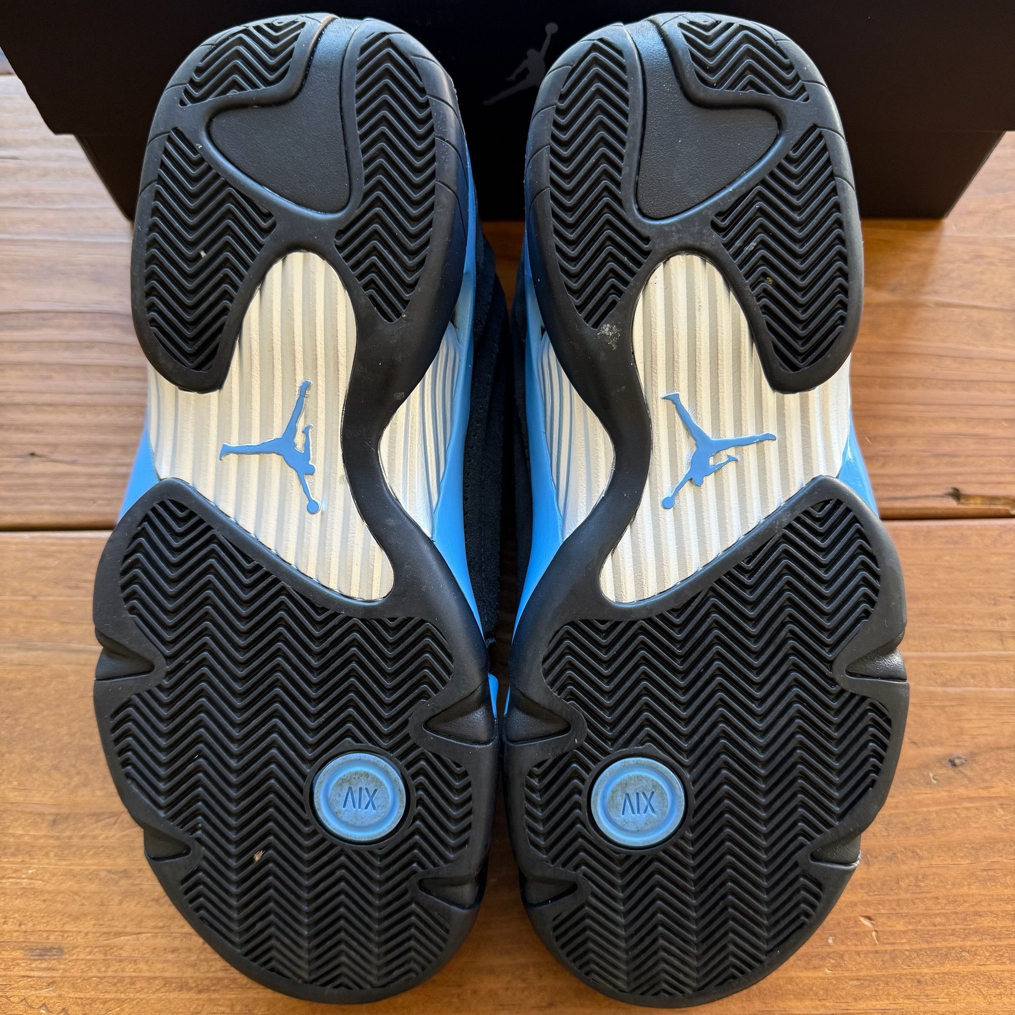 Jordan Brand Jordan 14 Retro 'Black University Blue' 2026 - 487471-007 Size US 13 / EU 46 - 6 Thumbnail