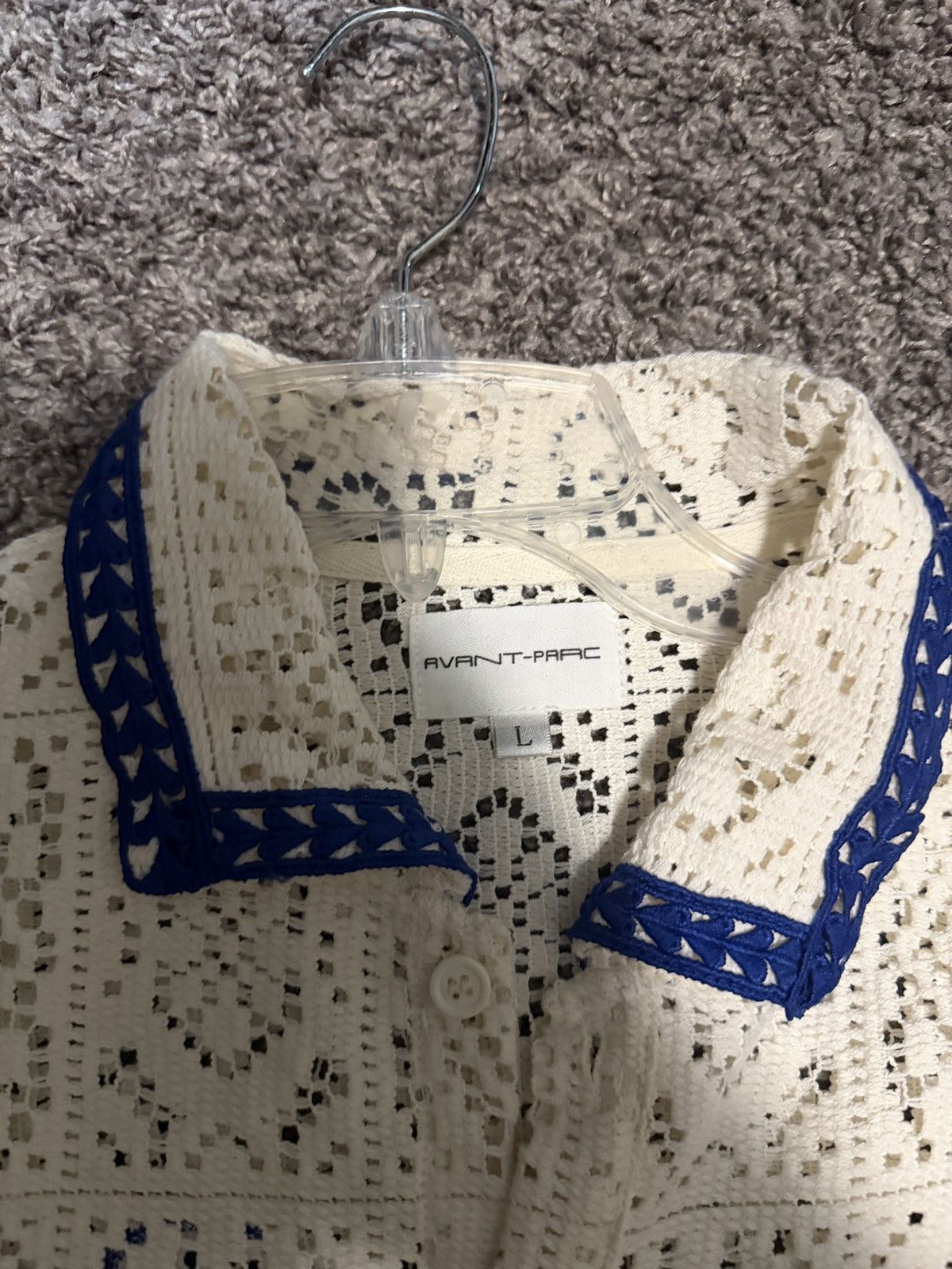 Other Avant Parc Crotchet Shirt Size US L / EU 52-54 / 3 - 2 Thumbnail