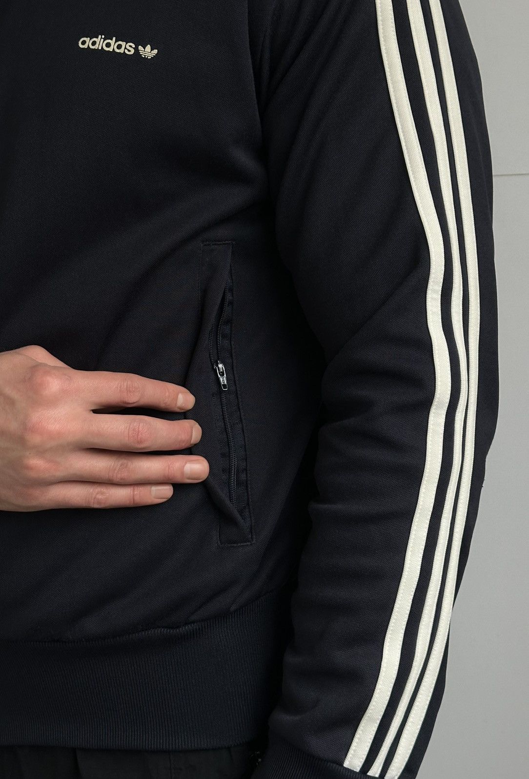 Adidas Adidas Originals Vintage Track Jacket 2000s Navy Size L Rare Size US M / EU 48-50 / 2 - 3 Thumbnail