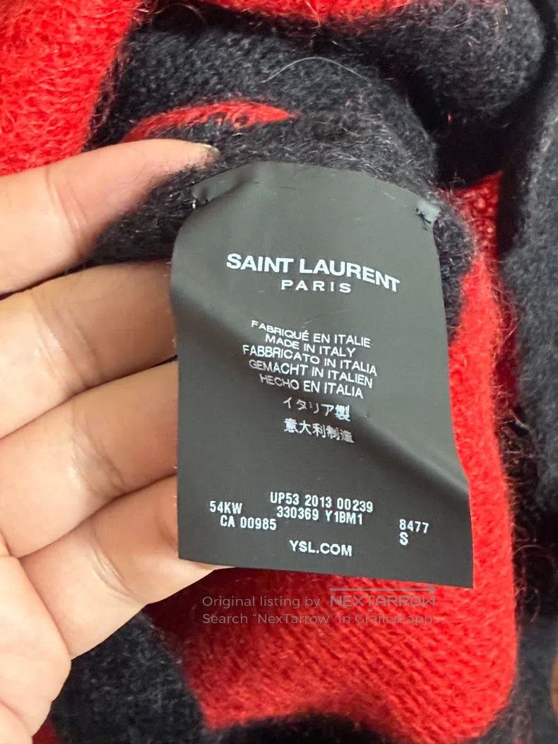 Saint Laurent Paris Saint Laurent Paris Knit Cardigan Size US S / EU 44-46 / 1 - 6 Thumbnail
