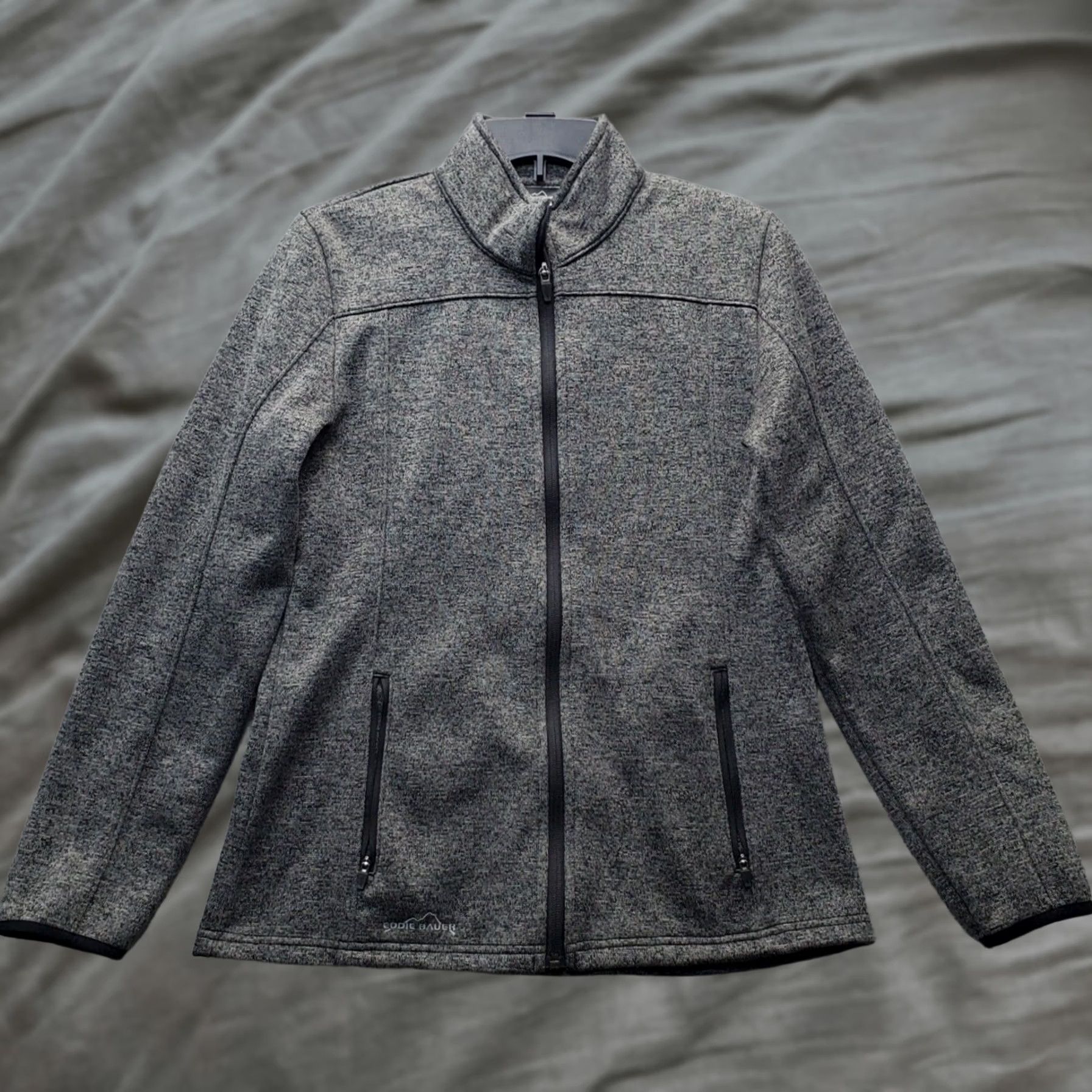 Eddie Bauer Eddie Bauer Jacket Womens Size M Gray Heather Storm Repel Soft Shell Full Zip Jacket Size M / US 6-8 / IT 42-44 - 1 Thumbnail
