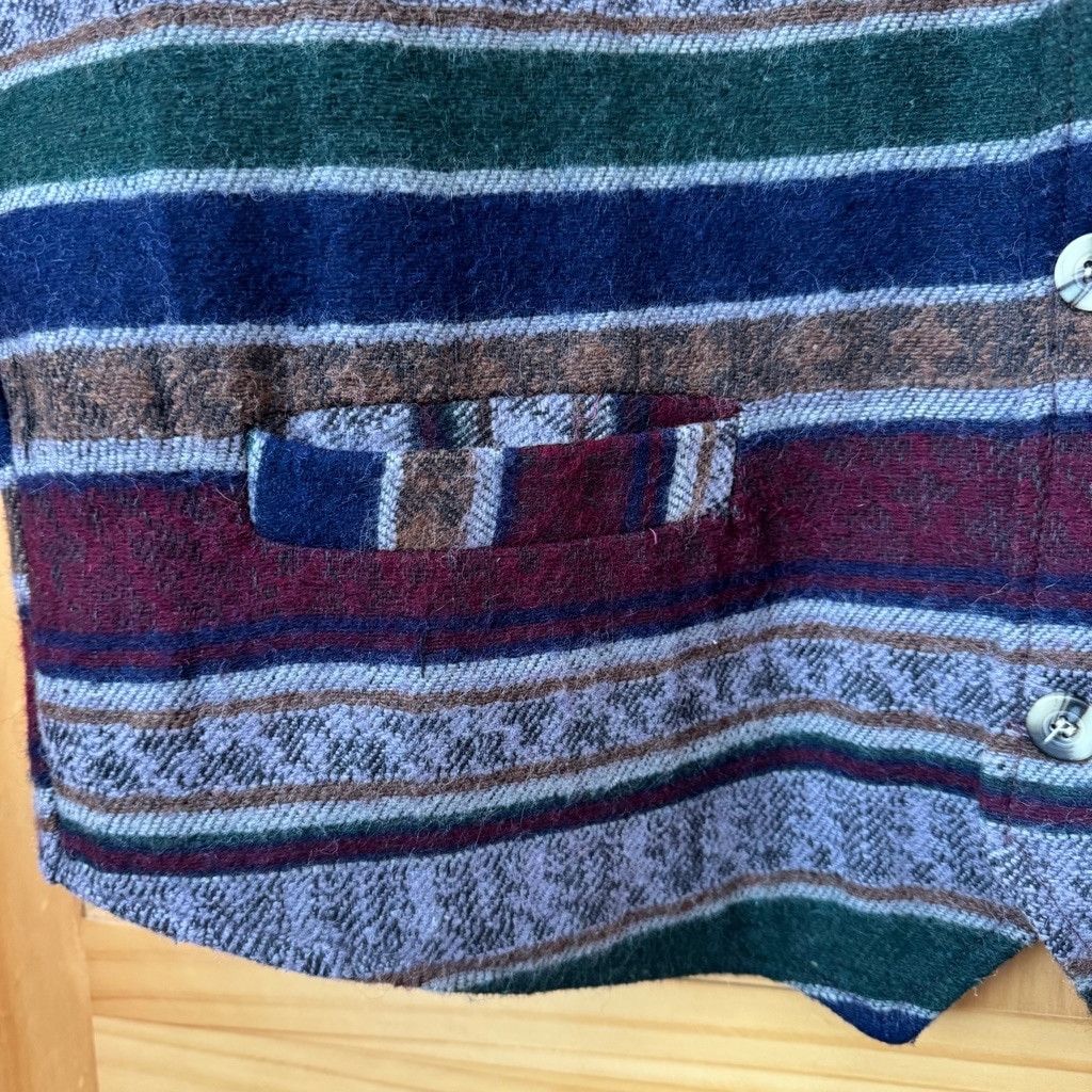 Other Vintage Paragraff Wool Blend Blanket Stripe pattern vest XL Size US XL / EU 56 / 4 - 3 Thumbnail