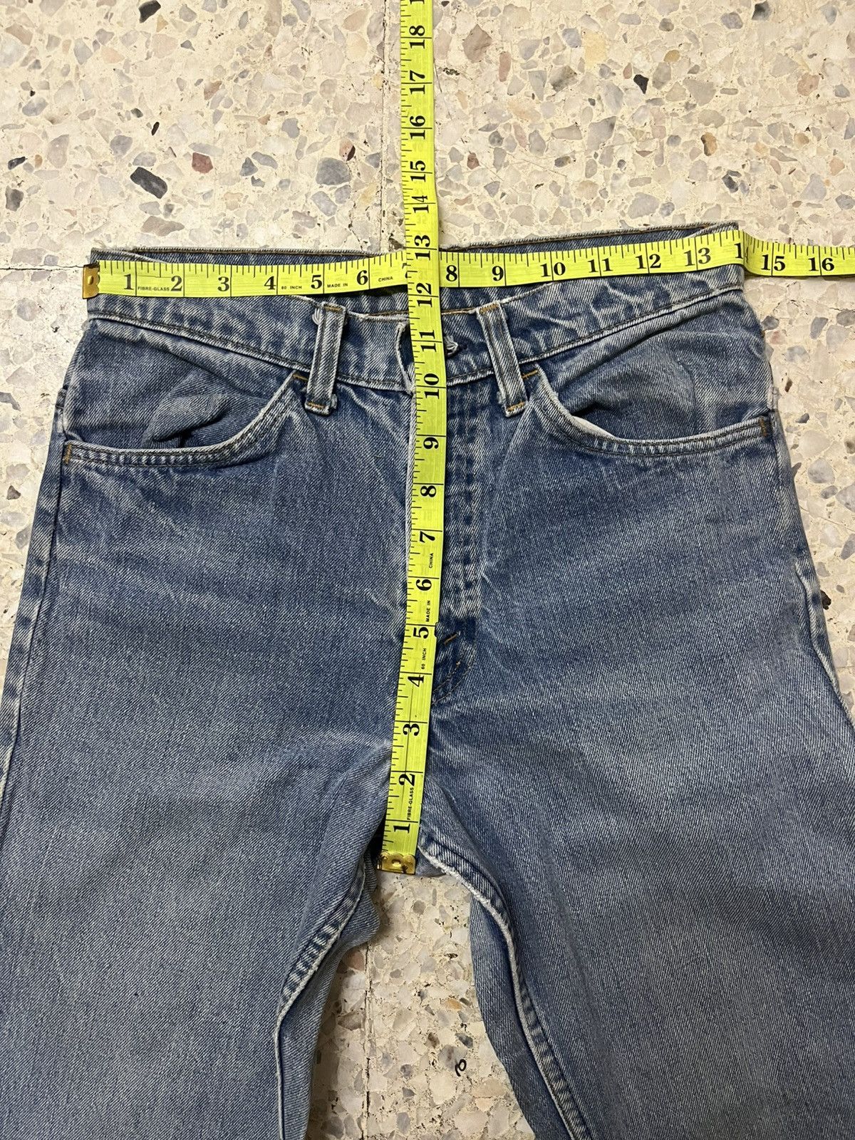 Levi's Vintage 70s levis 646 bell bottom light blue wash Size US 28 / EU 44 - 14 Thumbnail