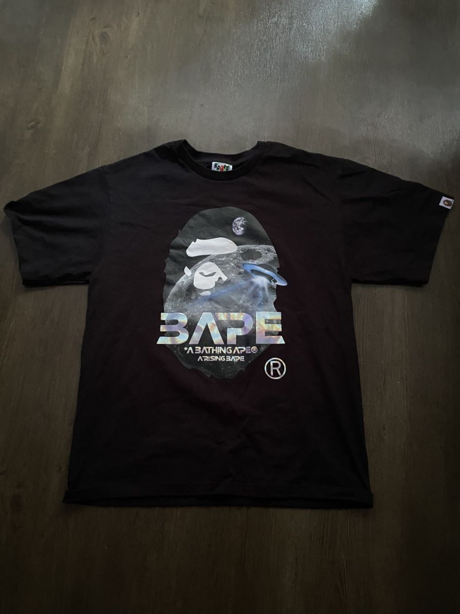 Bape BAPE Moon T-Shirt Size US XL / EU 56 / 4 - 1 Thumbnail