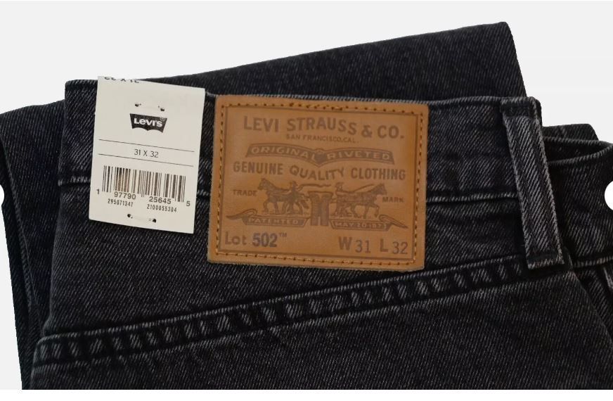 Levi's Levi's W31 L32 Premium 502 Taper Selvedge Men's Jeans New Size US 31 - 2 Thumbnail
