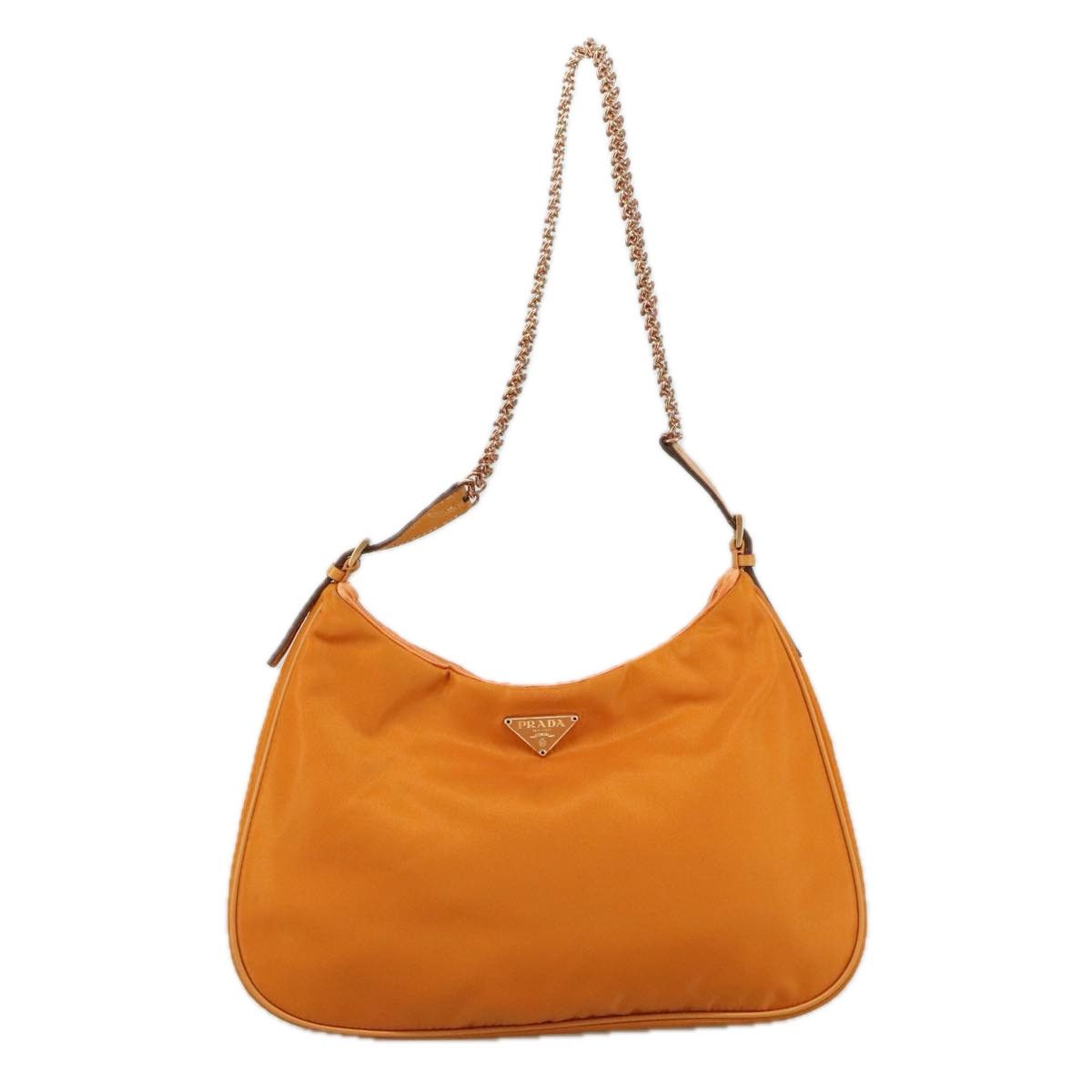 Prada Tessuto Orange Synthetic Shoulder Bag (Pre-Owned) Size ONE SIZE - 1 Thumbnail