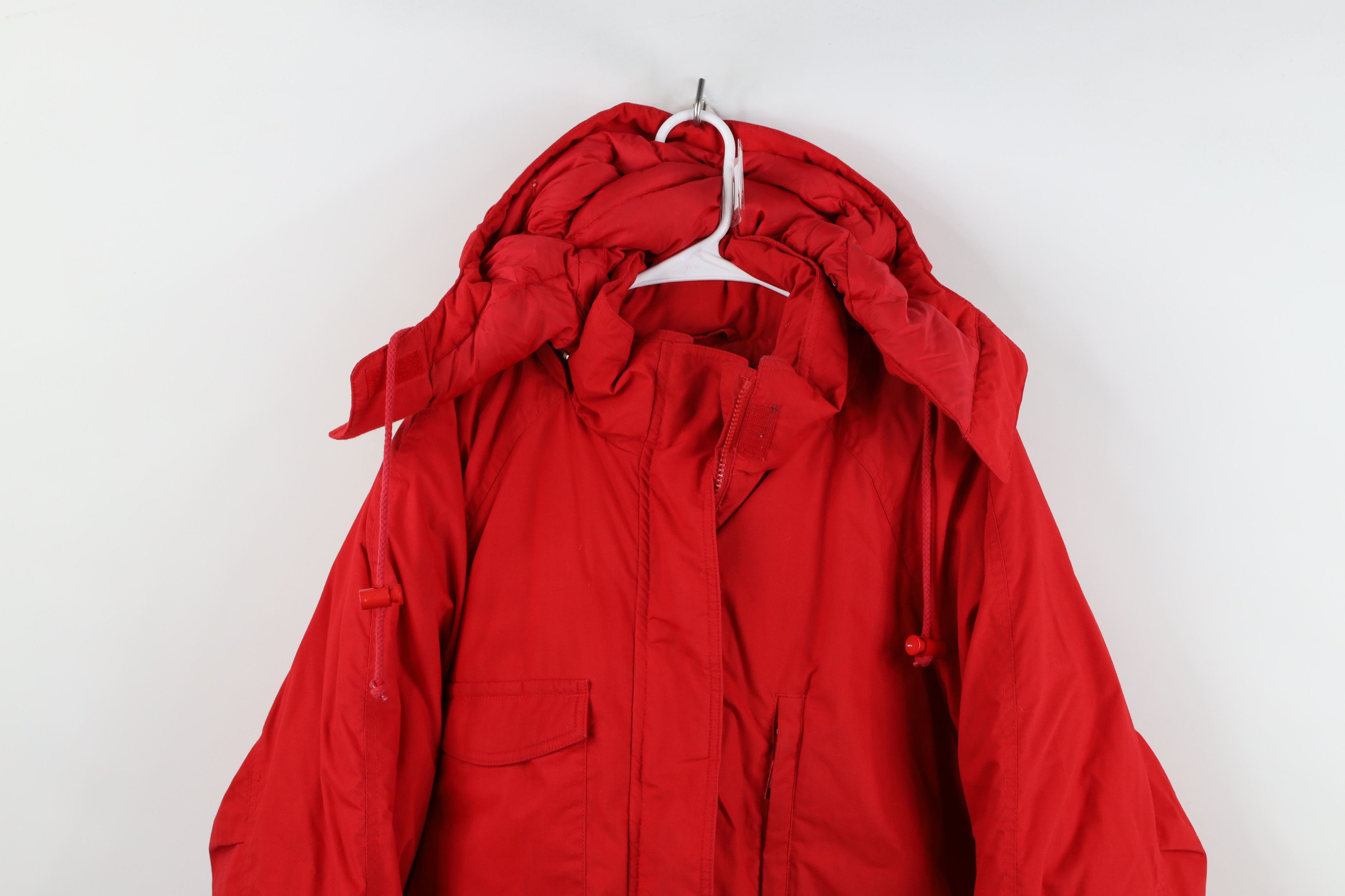 Eddie Bauer Vintage 90s Eddie Bauer Duck Down Hooded Puffer Jacket Size M / US 6-8 / IT 42-44 - 2 Thumbnail