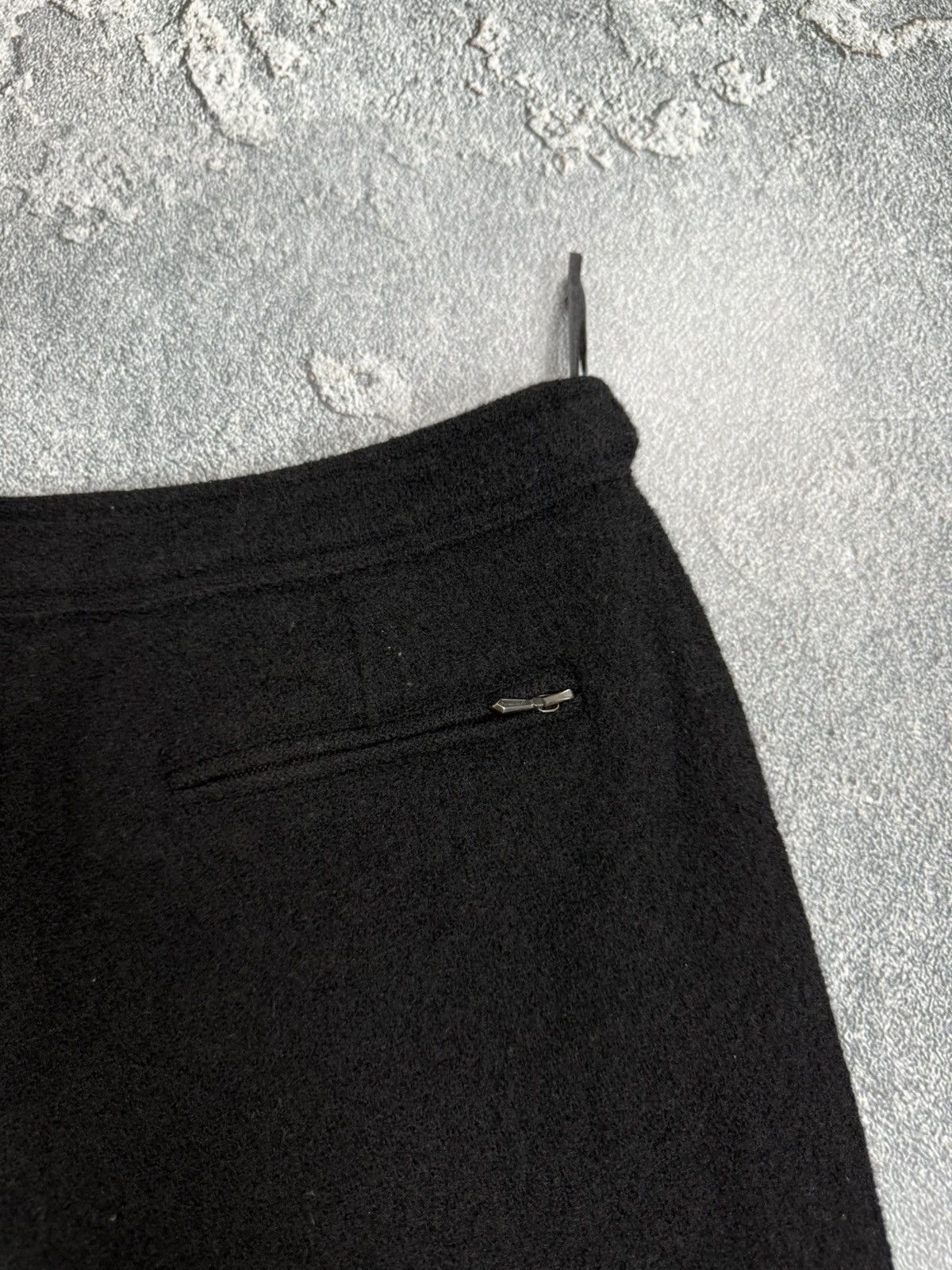 Chanel Chanel Vintage Wool Front adjustable waistband zip Pants Size 27" / US 4 / IT 40 - 10 Thumbnail