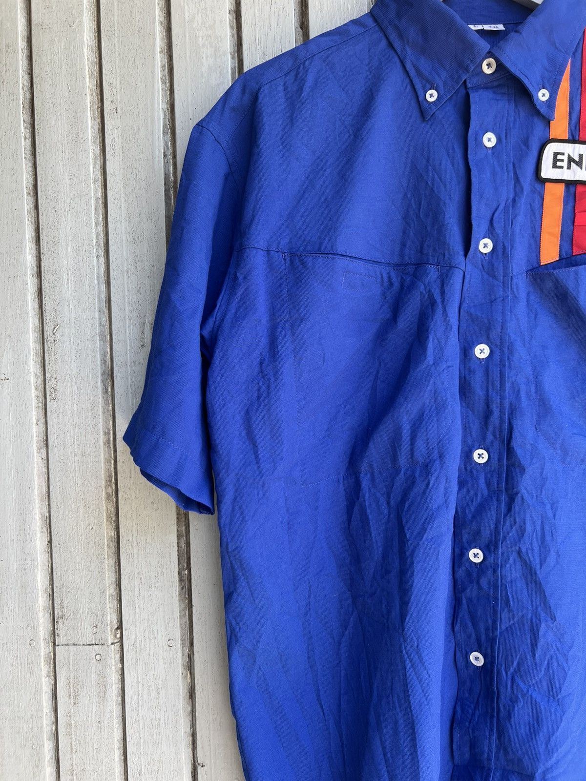 Japanese Brand Eneos short sleeve shirts Size US L / EU 52-54 / 3 - 3 Thumbnail