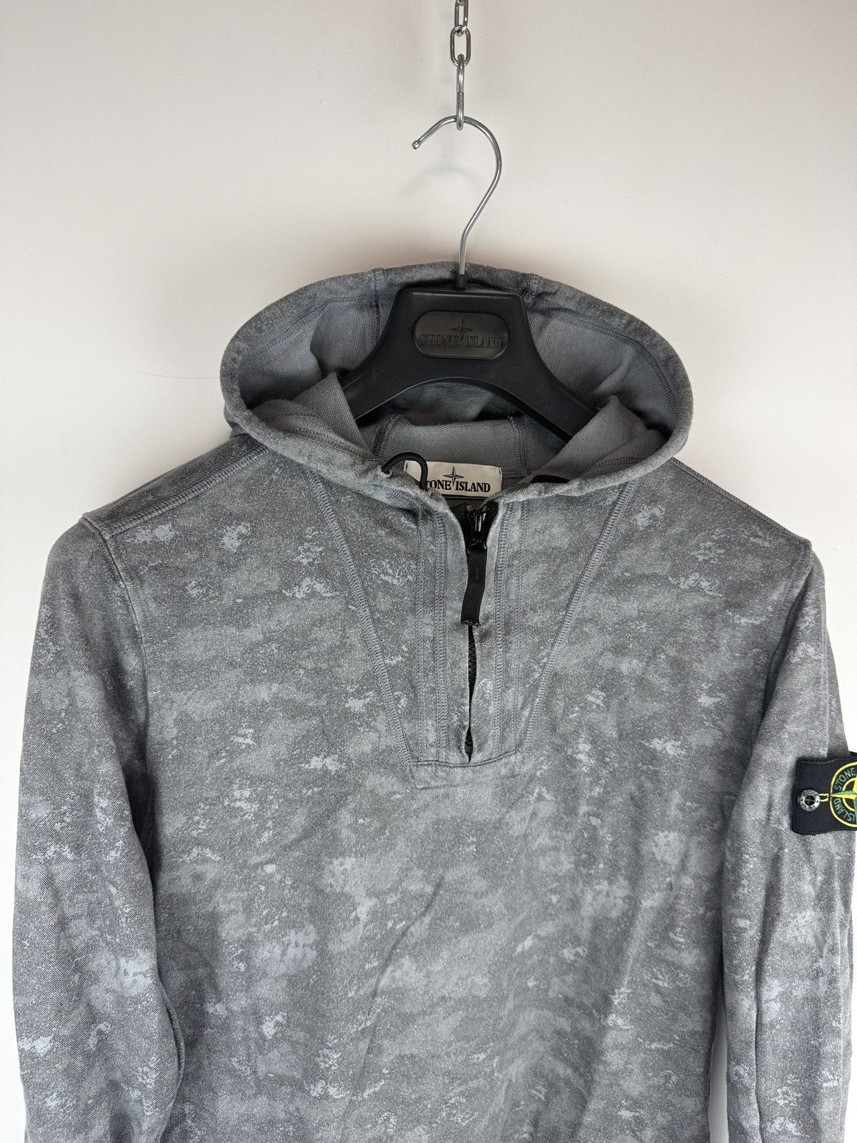 Stone Island Grey Stone Island 1-4 zip hoodie Size US S / EU 44-46 / 1 - 3 Thumbnail