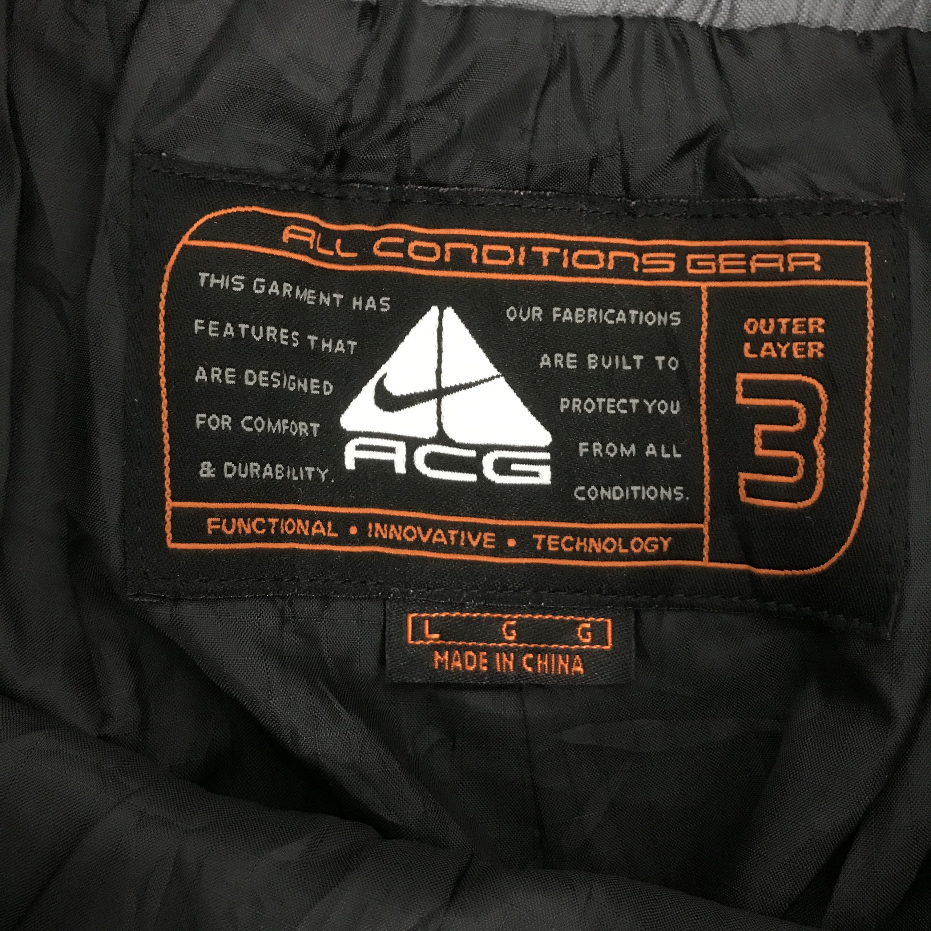 Nike ACG NIKE ACG BLACK SKI PANTS K74B8 Size US 32 / EU 48 - 16 Thumbnail