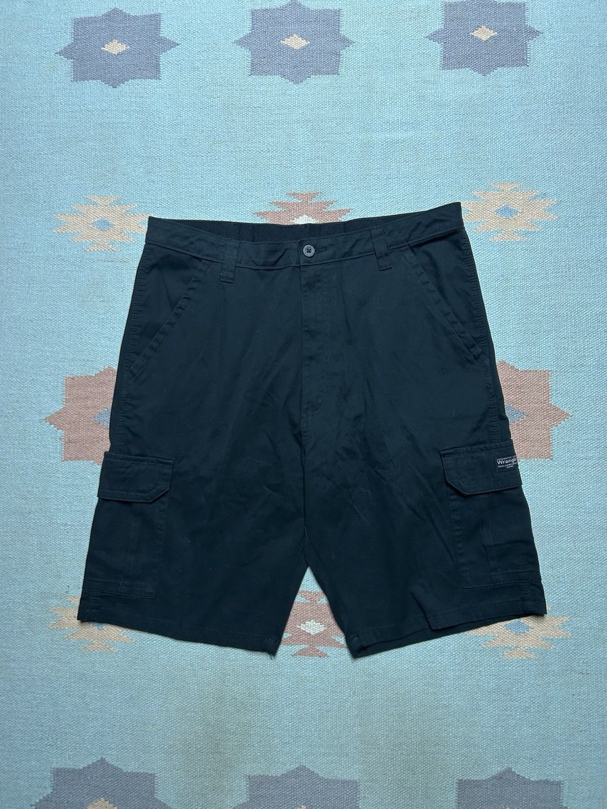 Wrangler Wrangler cargo shorts utility pockets skater cotton chino 36 Size US 36 / EU 52 - 1 Thumbnail