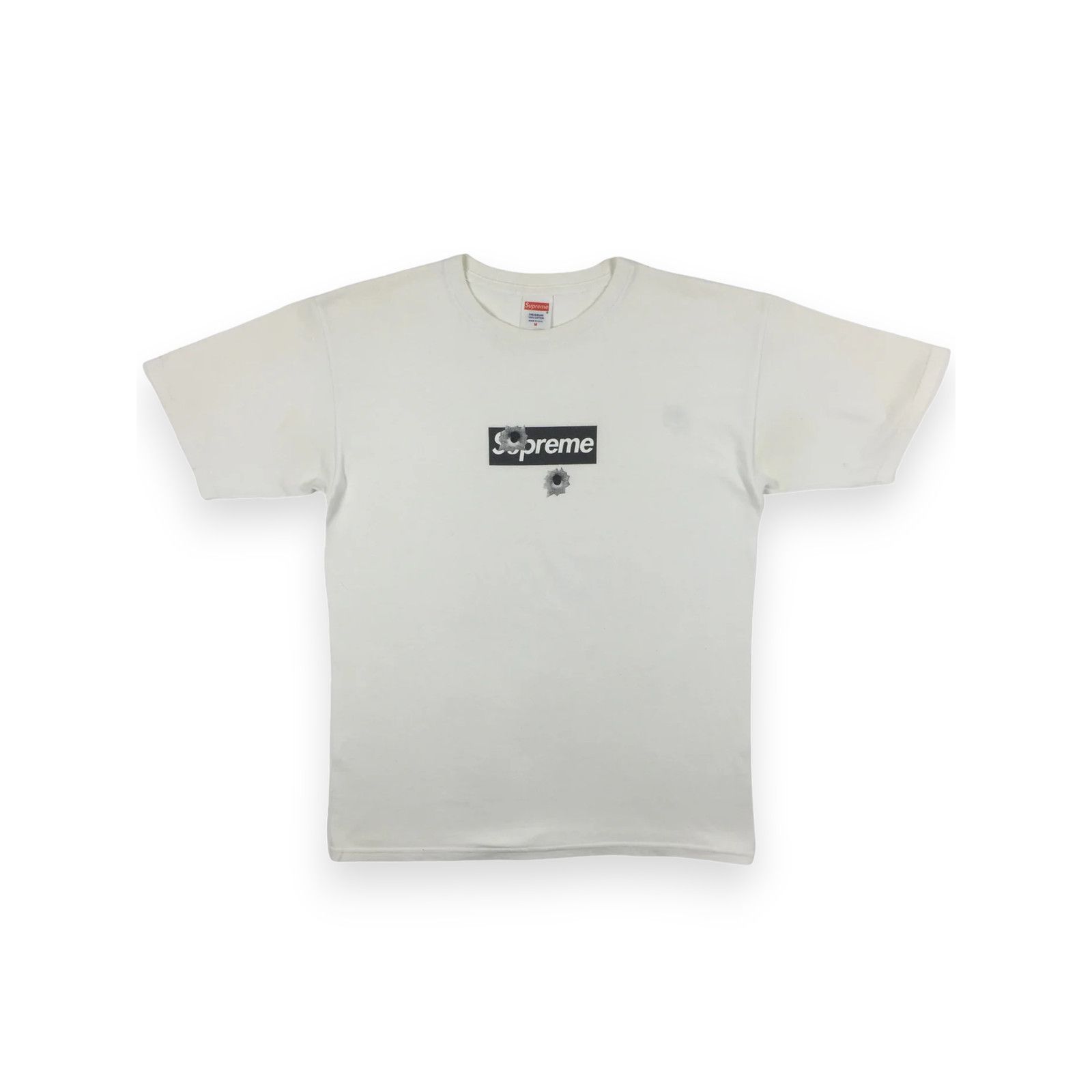Supreme 2012 Supreme Shibuya Box Logo Tee Size US M / EU 48-50 / 2 - 2 Thumbnail