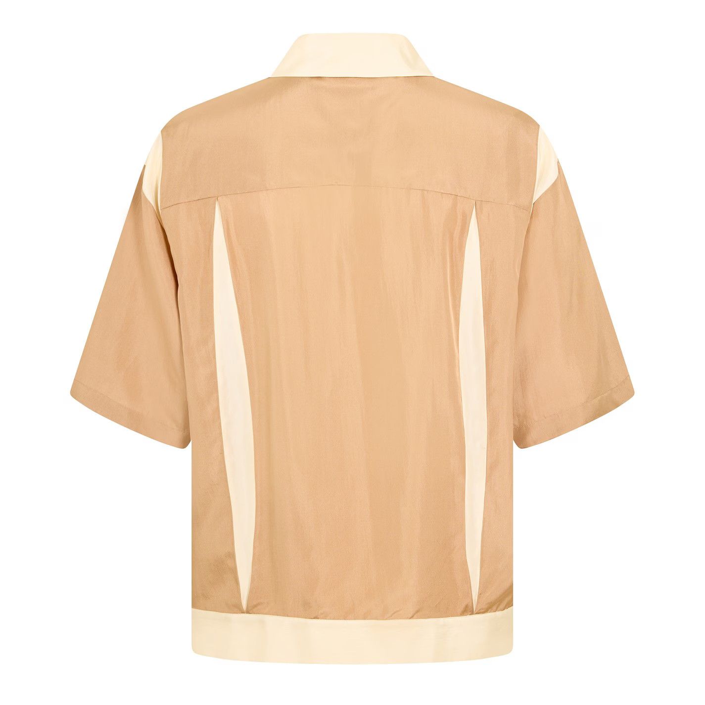 Dsquared2 o1g2r1mq0426 Short Sleeve Bowling Shirt in Walnut Size US S / EU 44-46 / 1 - 2 Thumbnail