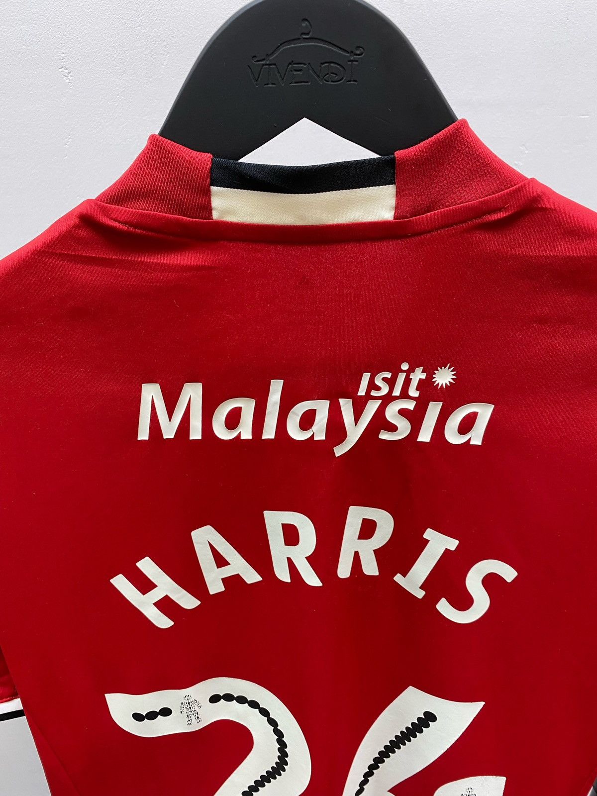 Adidas Cardiff City Jersey 2016 2017 #24 Harris Away Football Size US M / EU 48-50 / 2 - 15 Thumbnail