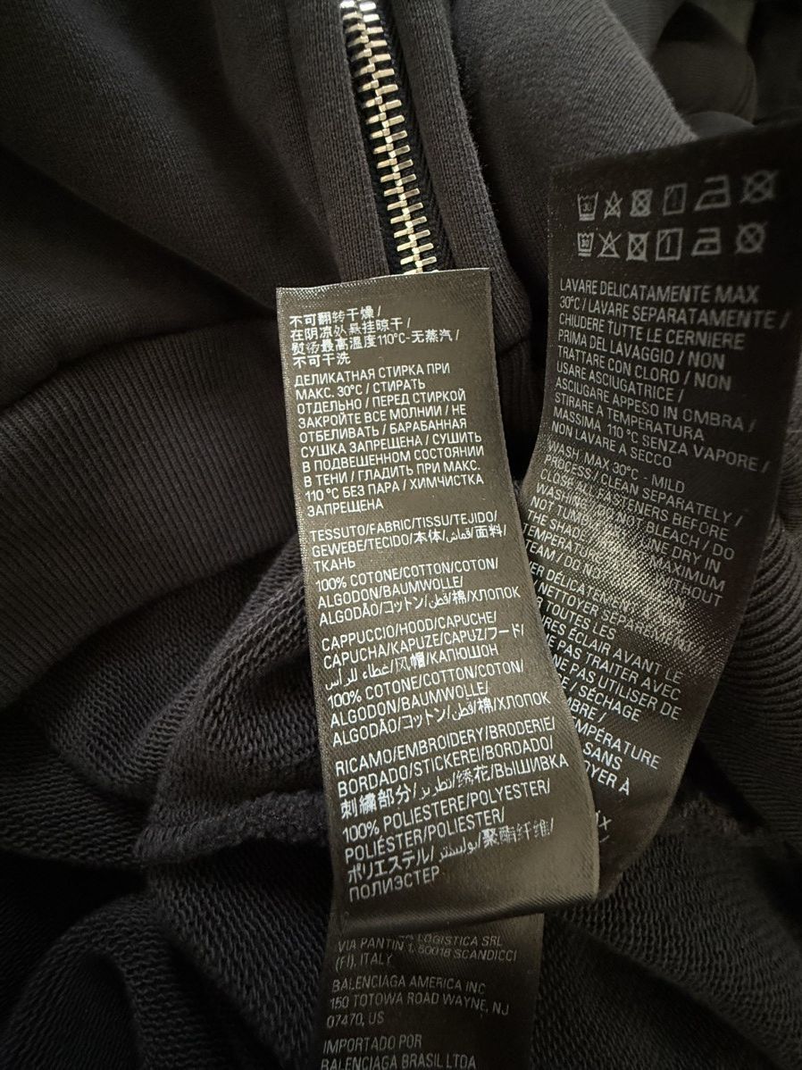 Balenciaga Balenciaga Incognito Hoodie Size US L / EU 52-54 / 3 - 12 Thumbnail