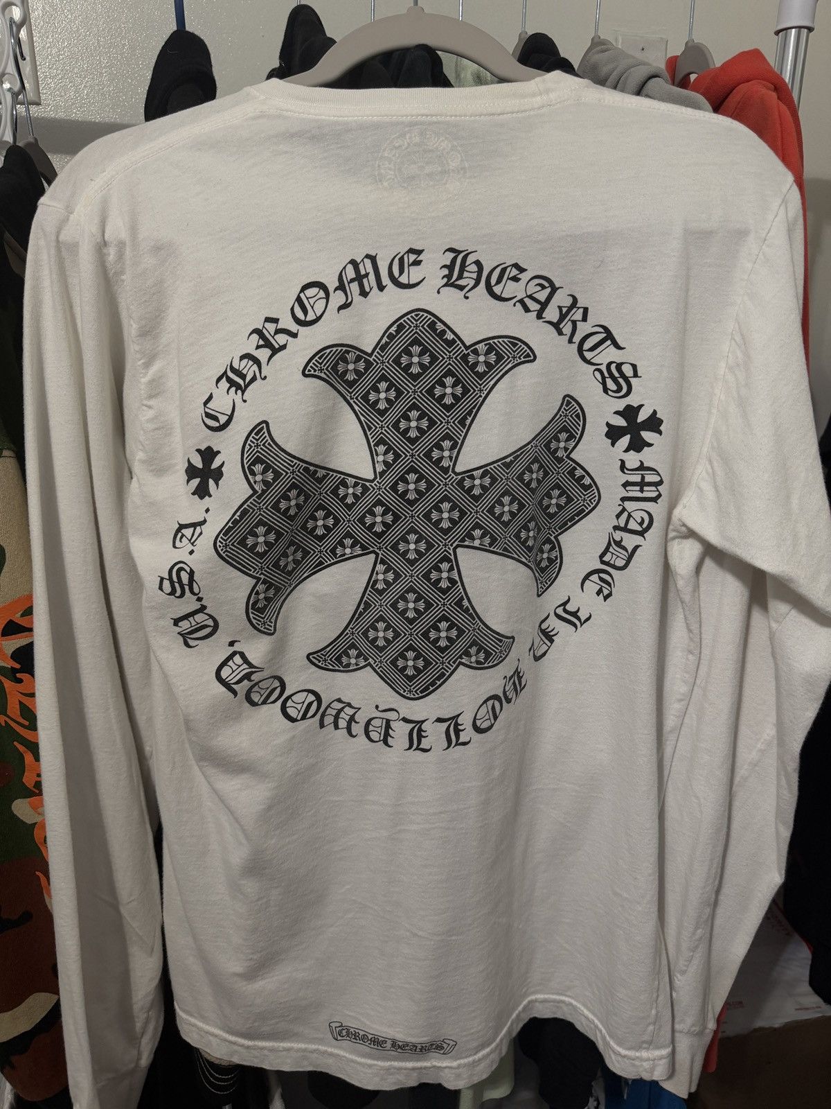 Chrome Hearts Chrome Heart Made In Hollywood Long-Sleeve Size US M / EU 48-50 / 2 - 5 Thumbnail