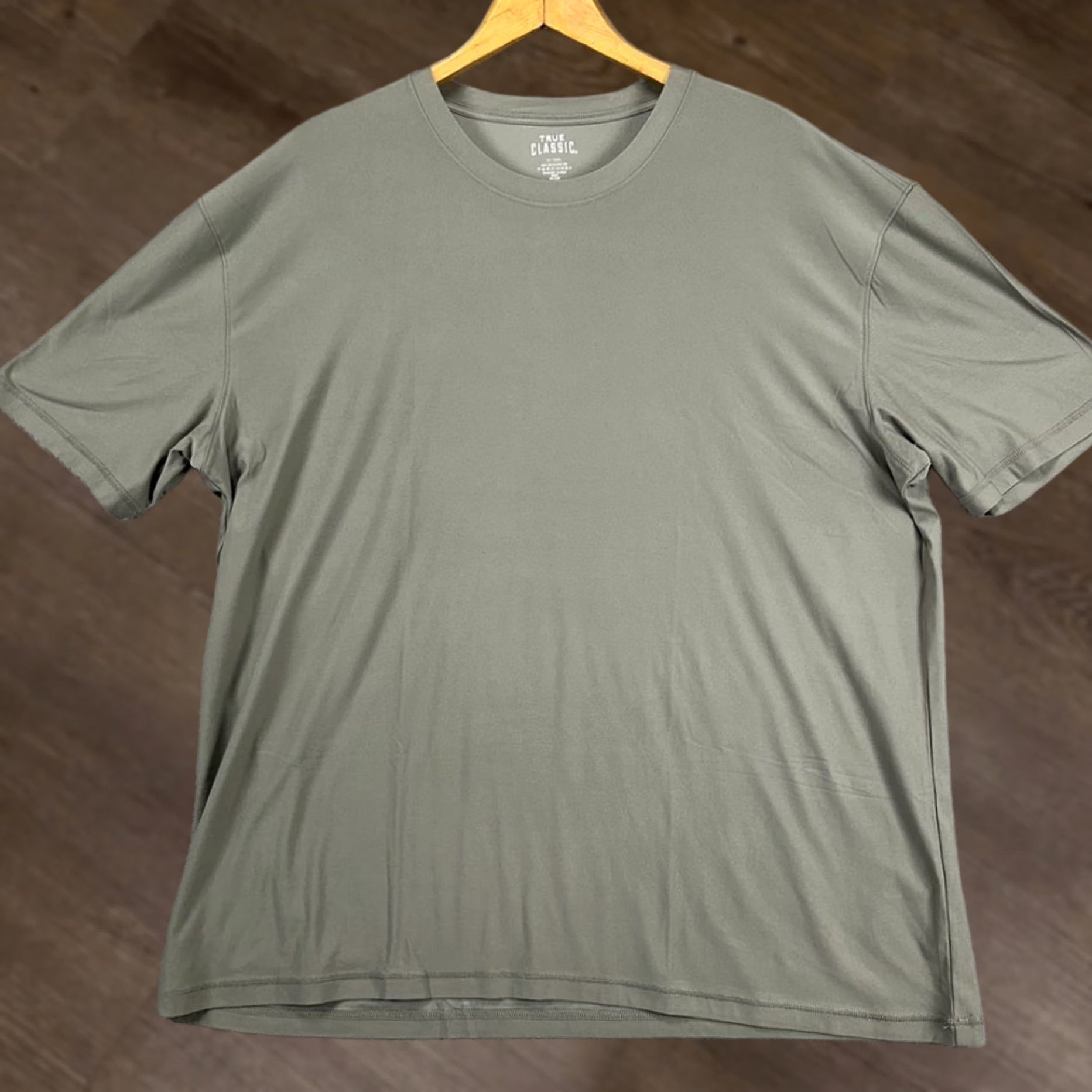 Vintage True Classic Tee T-Shirt Adult 2XL Grey Casual Crew Neck Short Sleeve NEW Mens Size US XXL / EU 58 / 5 - 1 Thumbnail