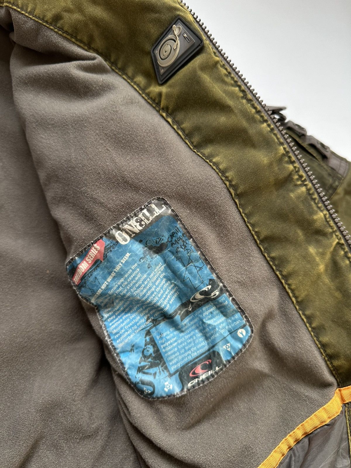 O'Neill vintage o neil jacket Software Ski Snow Technical hoodie Size US M / EU 48-50 / 2 - 14 Thumbnail