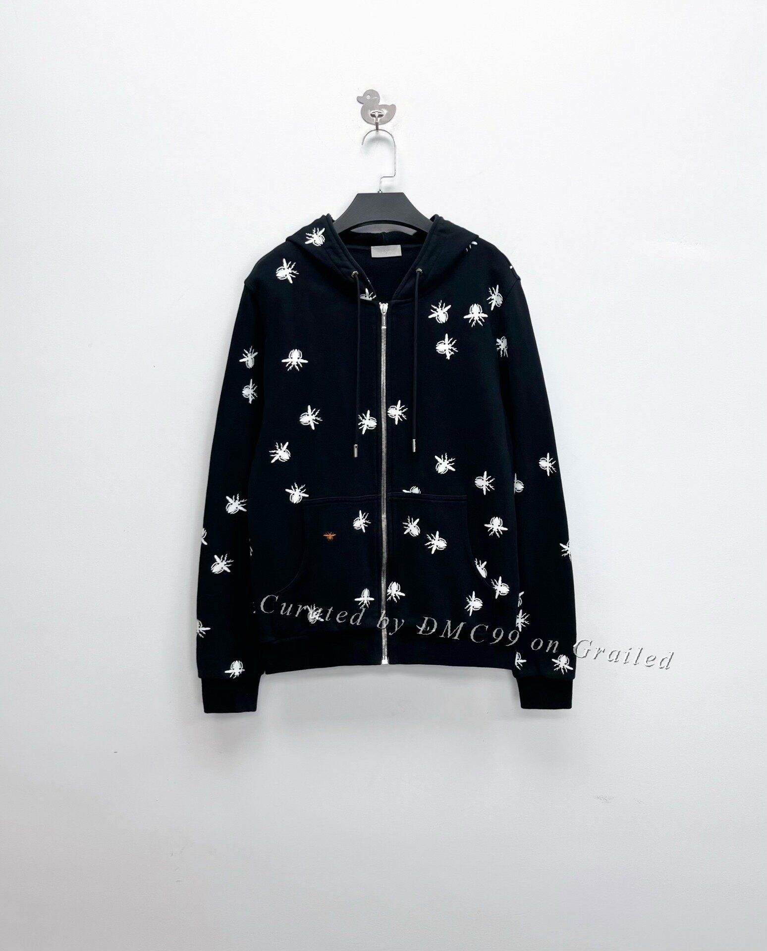 Dior Dior Bee Embroidery Logo Zip Hoodie Size US S / EU 44-46 / 1 - 1 Thumbnail