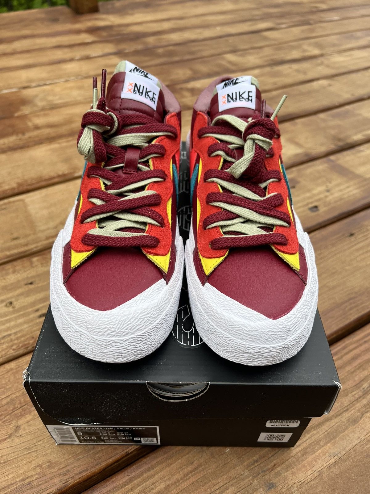 Kaws × Nike Nike Sacai x Kaws blazer low Size US 9 / EU 42 - 3 Thumbnail
