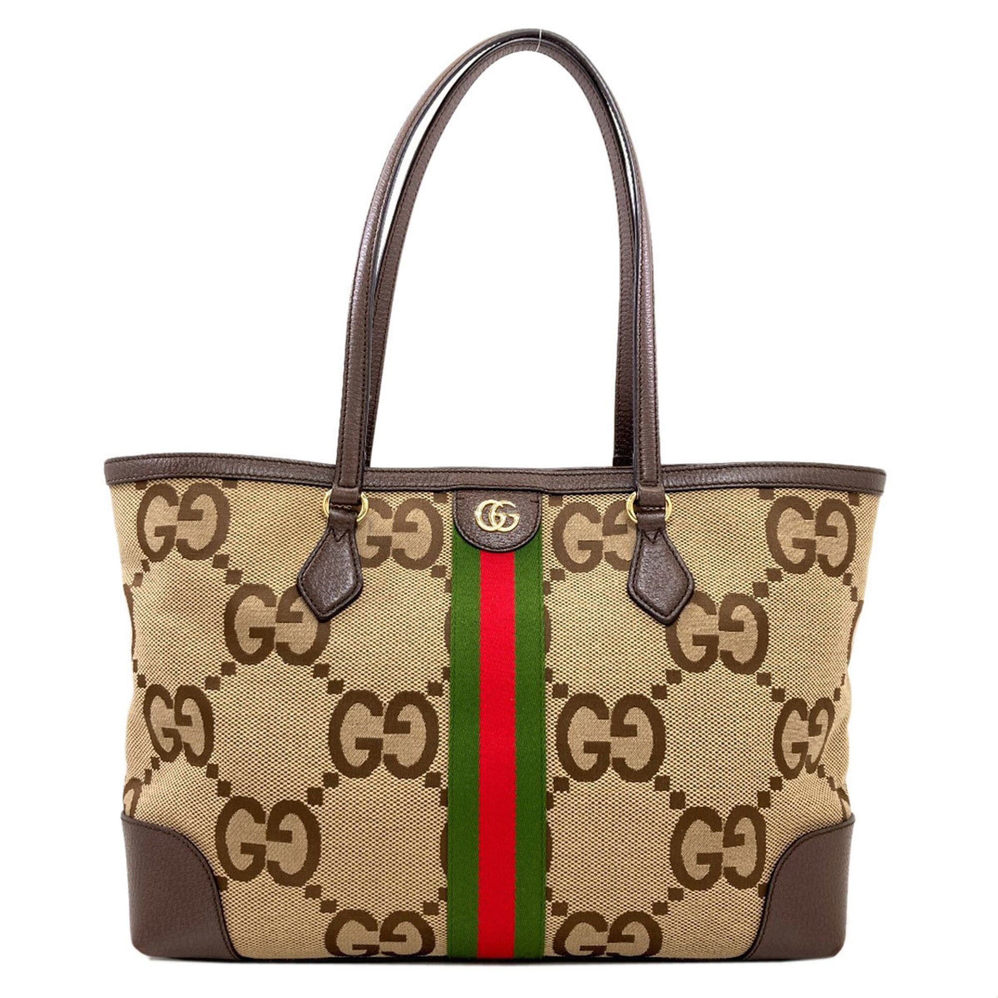 Gucci Gucci 631685 Ophidia Large Jumbo GG Tote Bag Canvas Women's GUCCI Size ONE SIZE - 1 Thumbnail