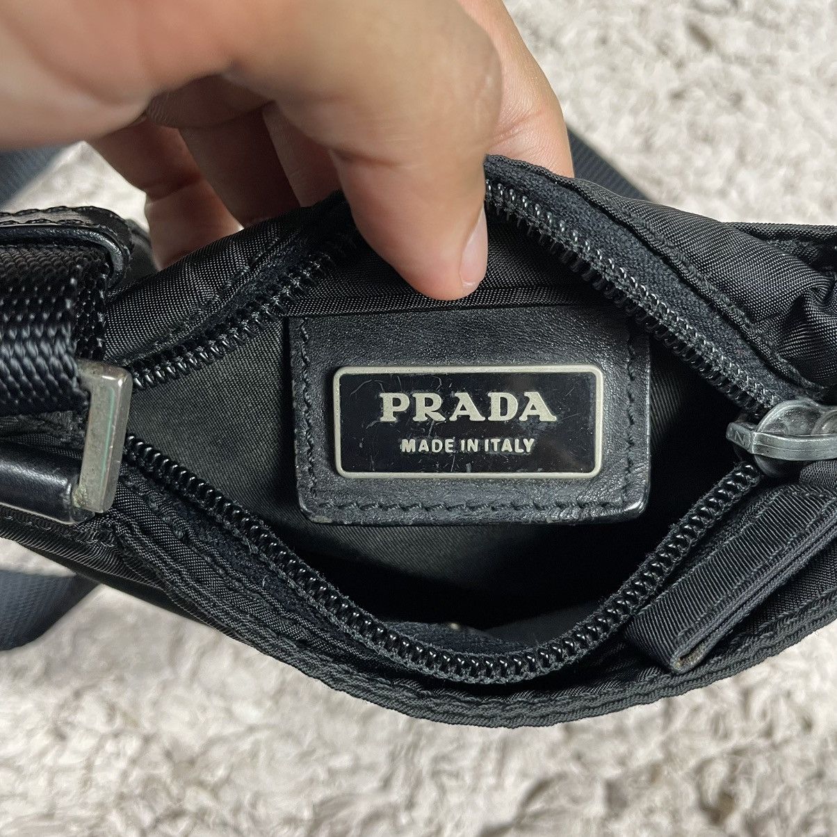 Prada × Vintage Vintage Prada Nylon Bag Size ONE SIZE - 13 Thumbnail