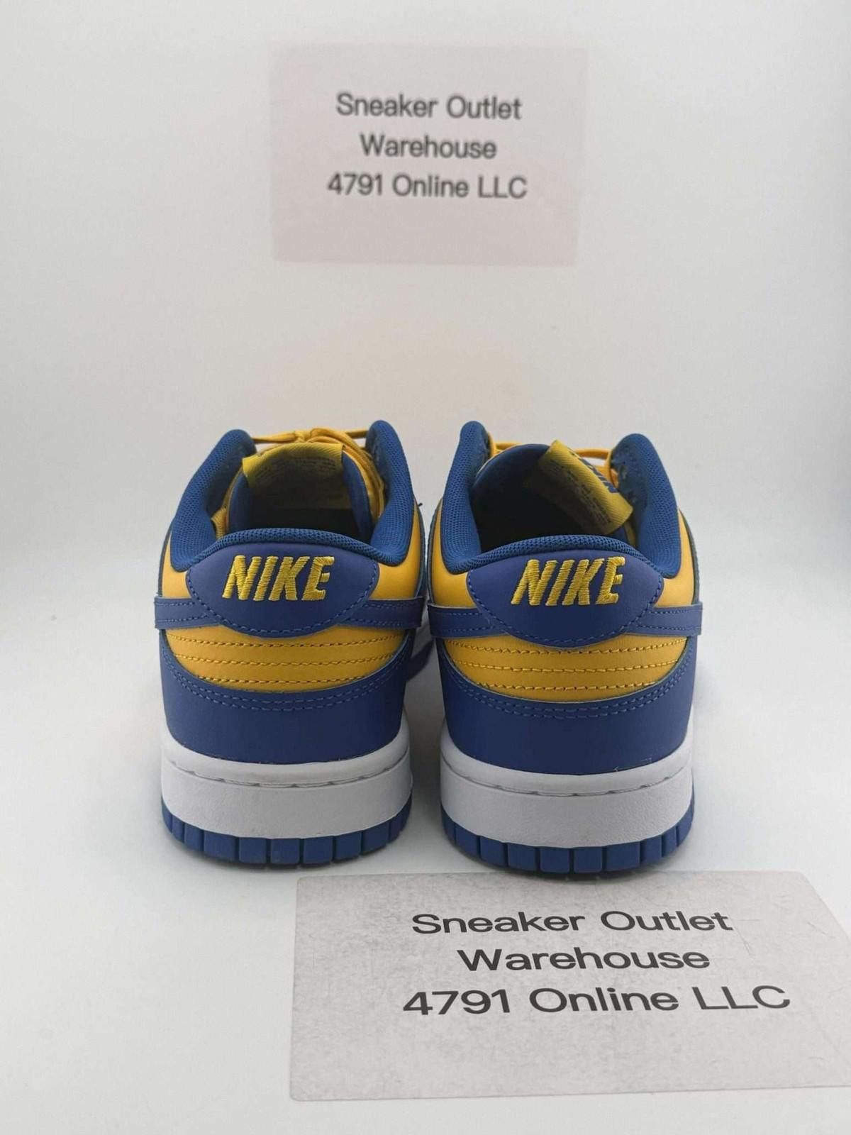 Nike Nike Dunk Low UCLA Blue Yellow Sneakers US 10 New with Box Size US 10 / EU 43 - 4 Thumbnail
