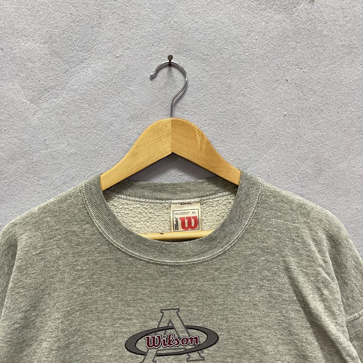 Wilson Vintage Wilson USA Crewneck Sweatshirt (Made in USA) Size US XL / EU 56 / 4 - 2 Thumbnail