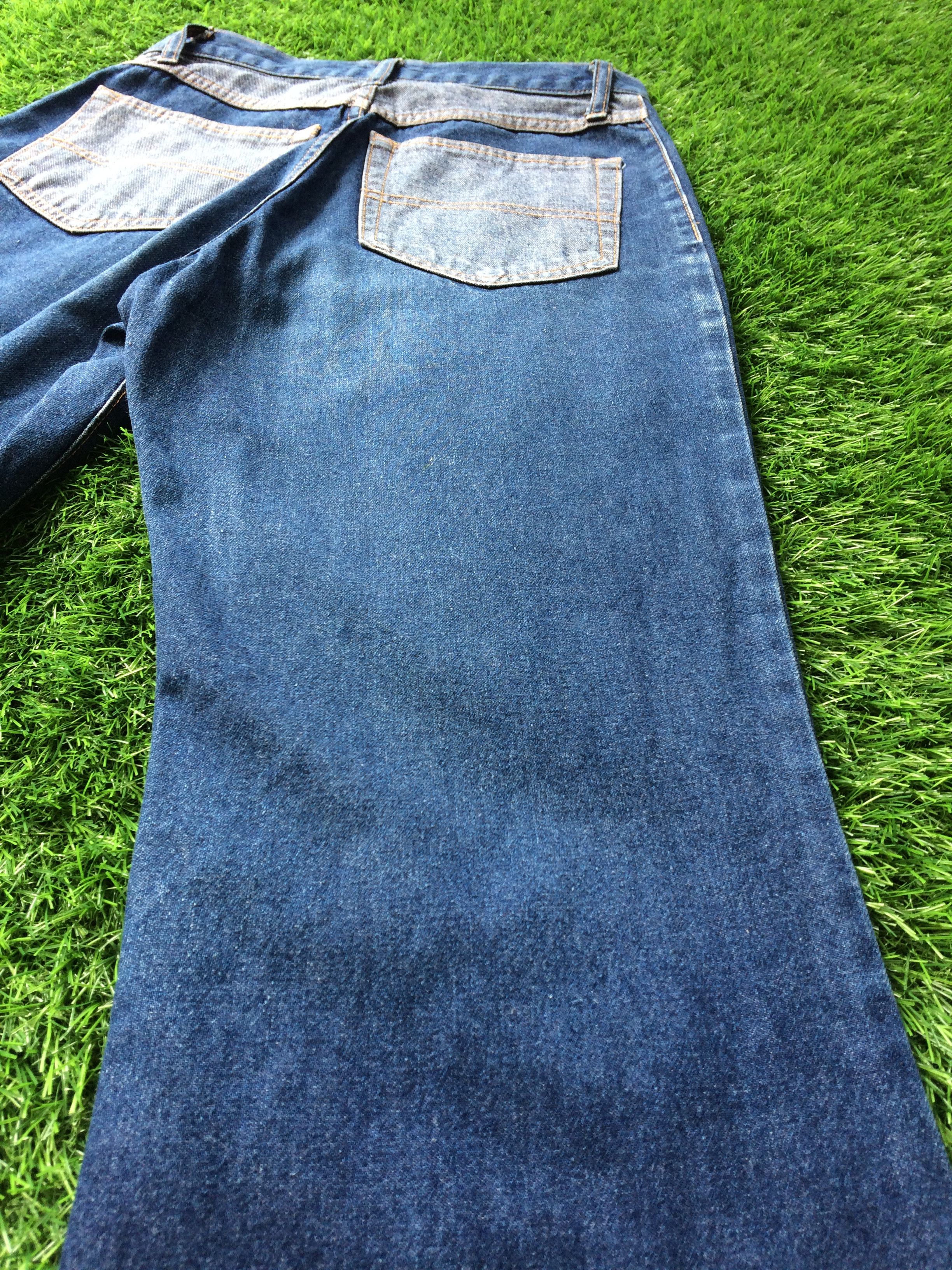 Japanese Brand × Jean Japanese Sailor Colorblock Denim Jeans D-708 Size 25" / US 0 / IT 36 - 8 Thumbnail